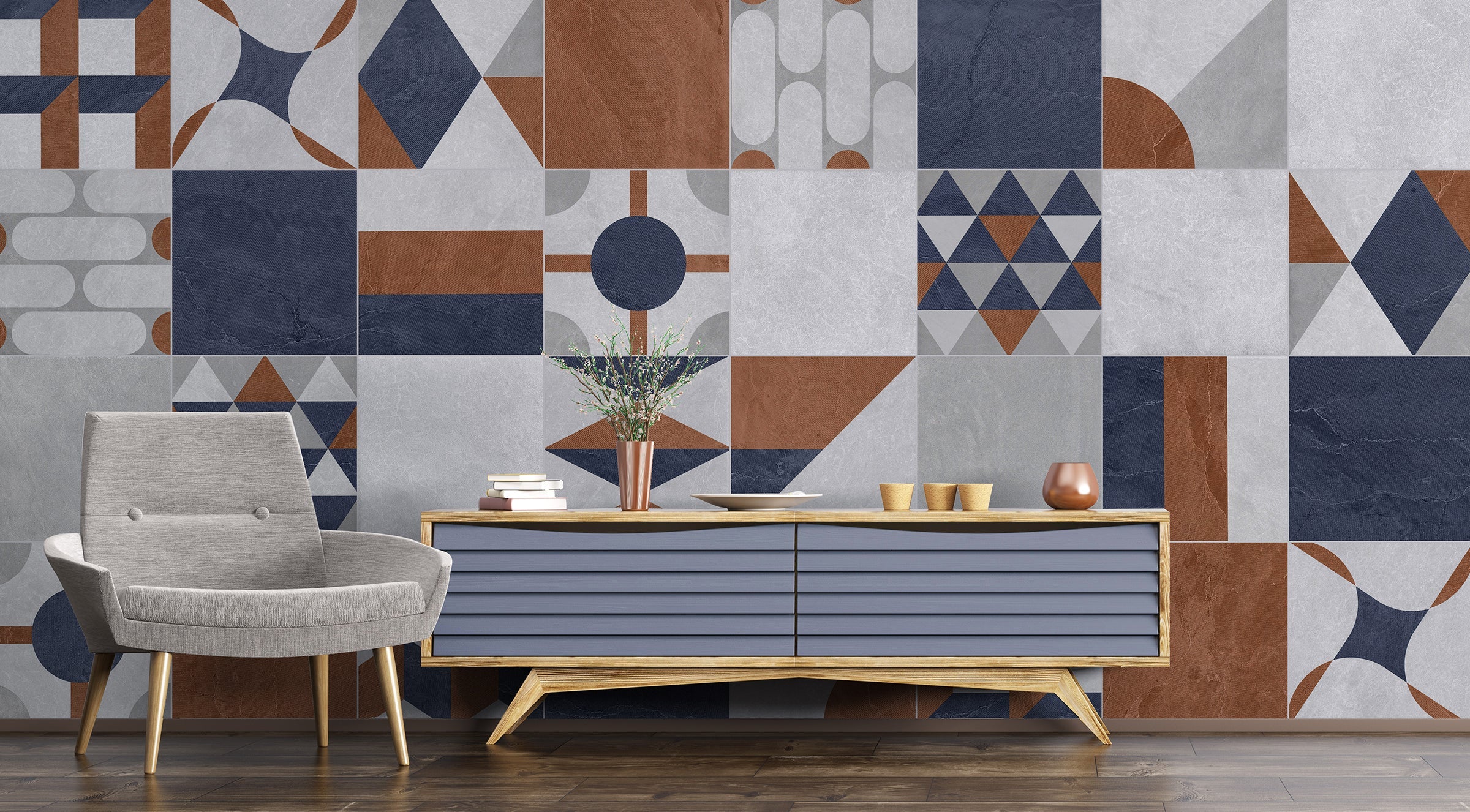 Popular Geometric Wallpapers To Upraise Your Interior Wall