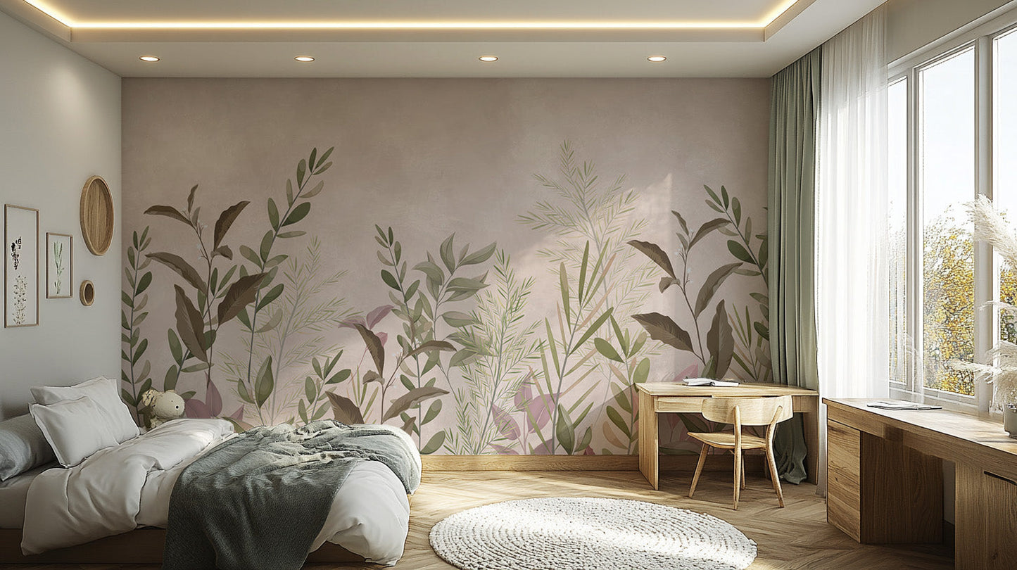 Pristine Haven Wallpaper Mural - Giffywalls