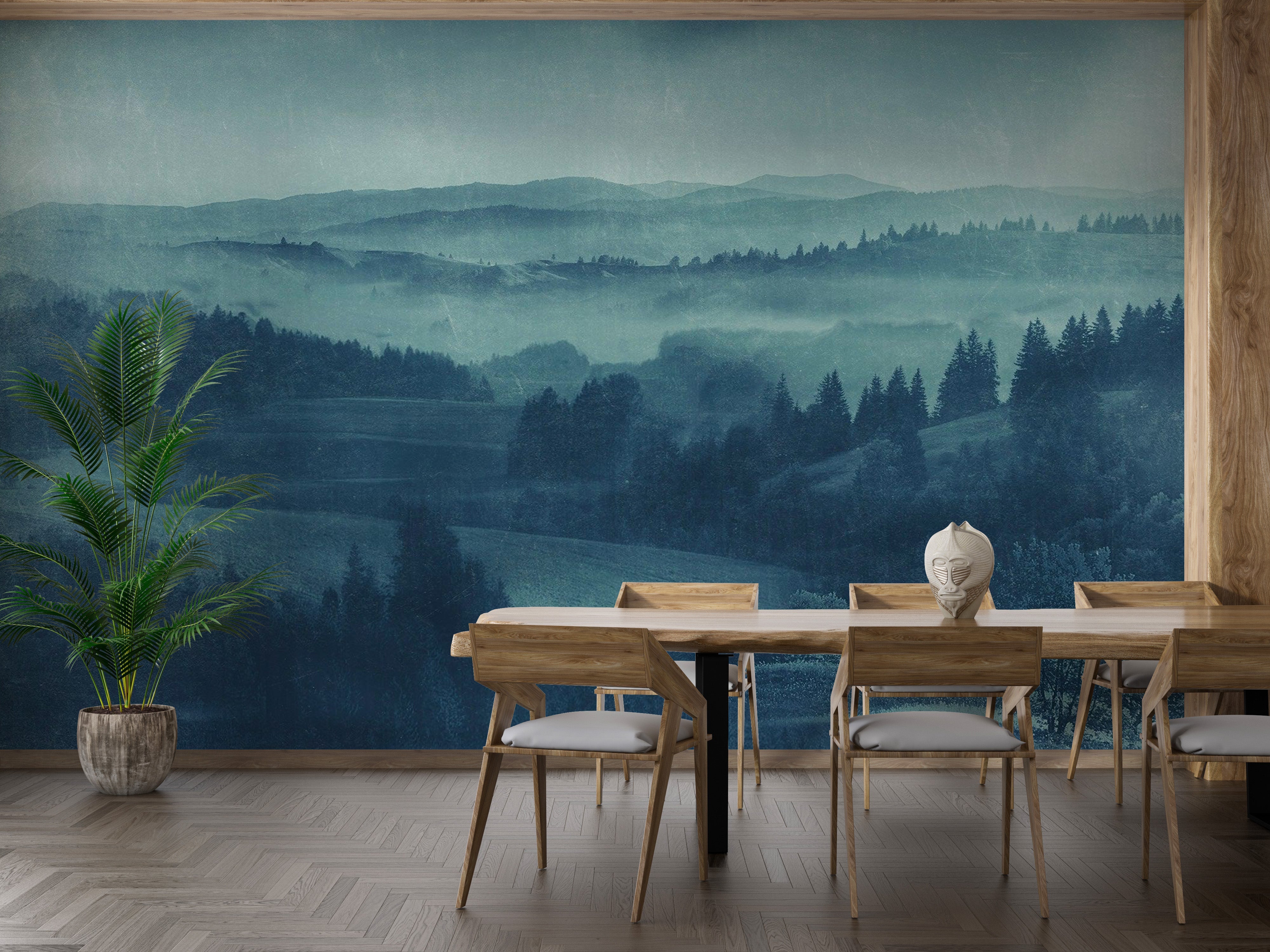 Twilight Landscape Wallpaper Mural - Giffywalls