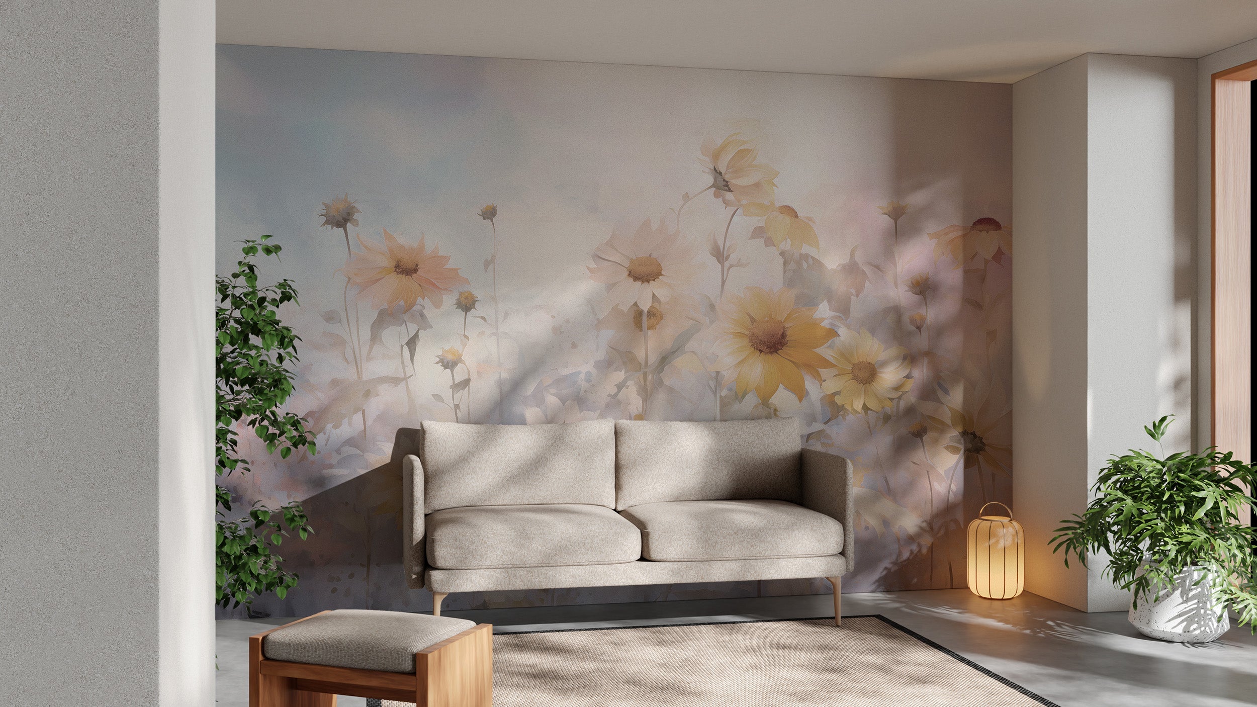 Colorful Marigold Flower Wallpaper Murals - Giffywalls