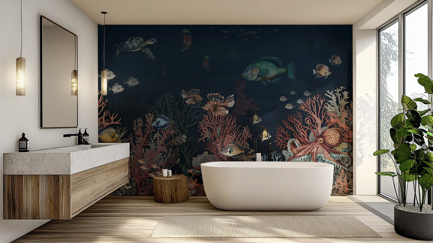 Coral Marvels Wall Mural - Giffywalls