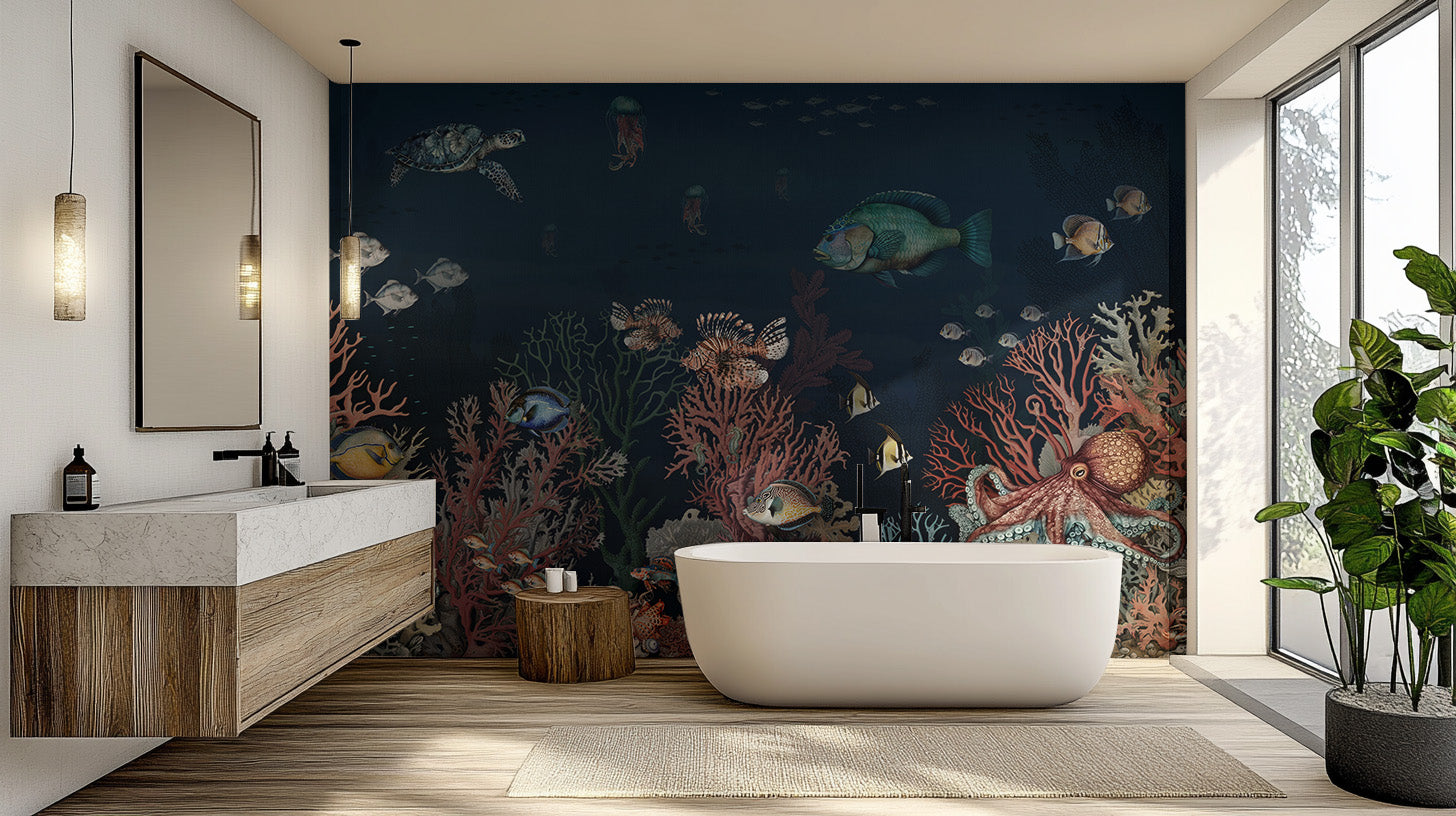 Coral Marvels Wall Mural - Giffywalls