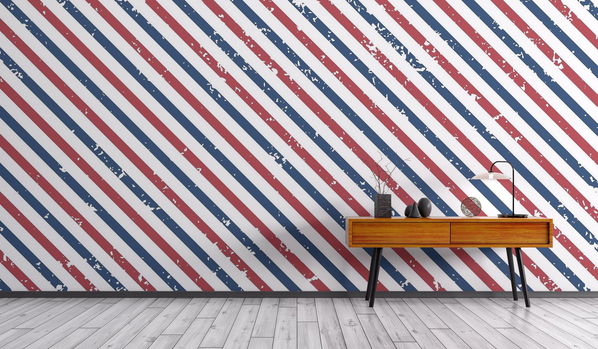 Abstract Lines Wallpaper Mural - Giffywalls