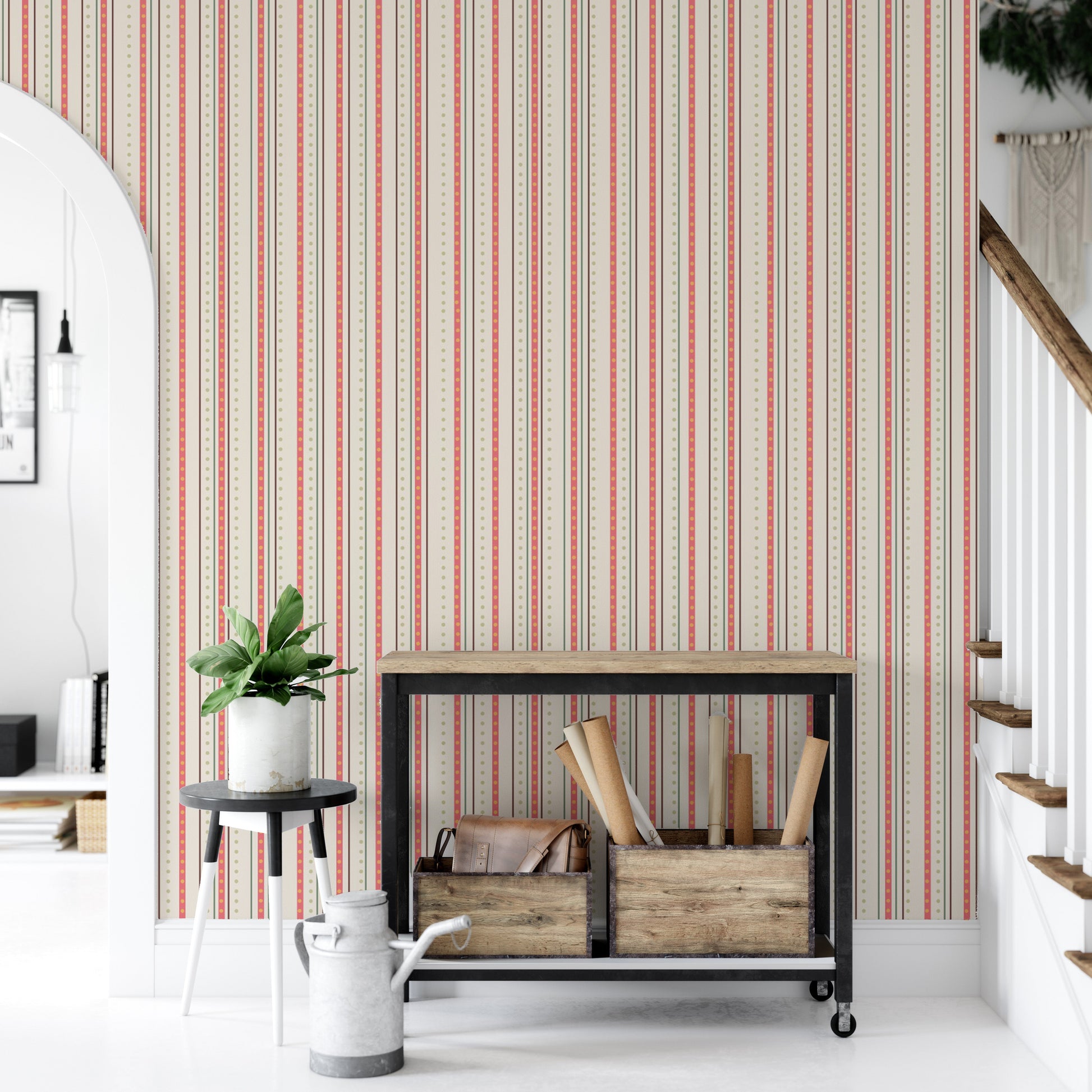 
Elegant tan wallpaper with subtle streaks