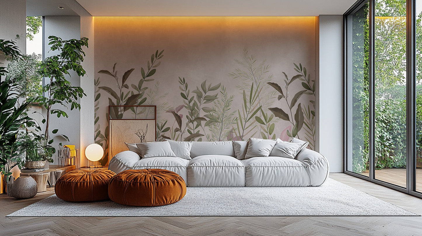 Pristine Haven Wallpaper Mural - Giffywalls