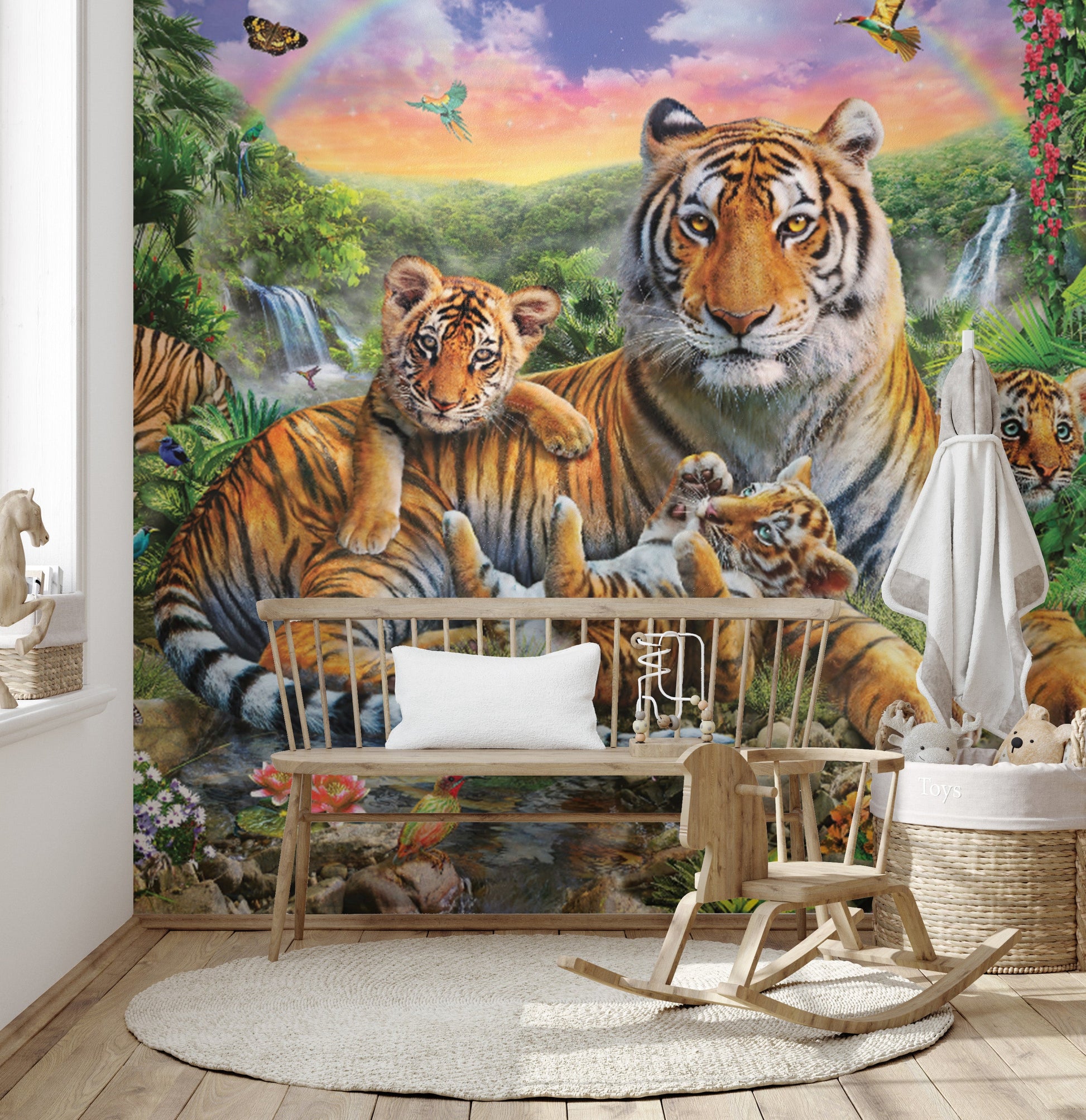 Regal Tiger Accent Wall Decor
