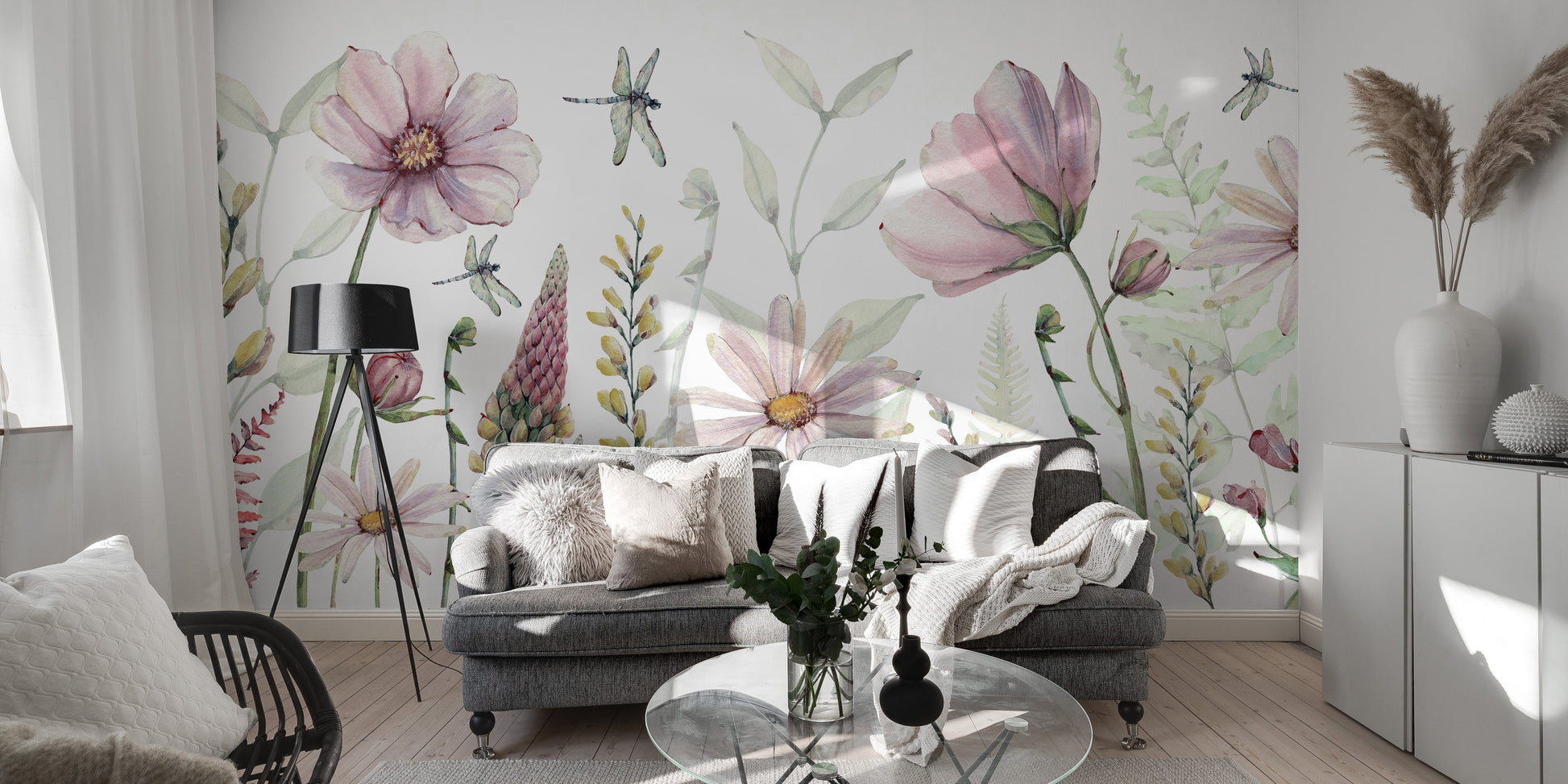 Fabulous Flowers wallpaper for wall - Giffywalls