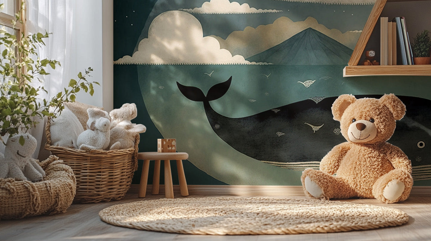 Mystical Marine Wall Mural - Giffywalls