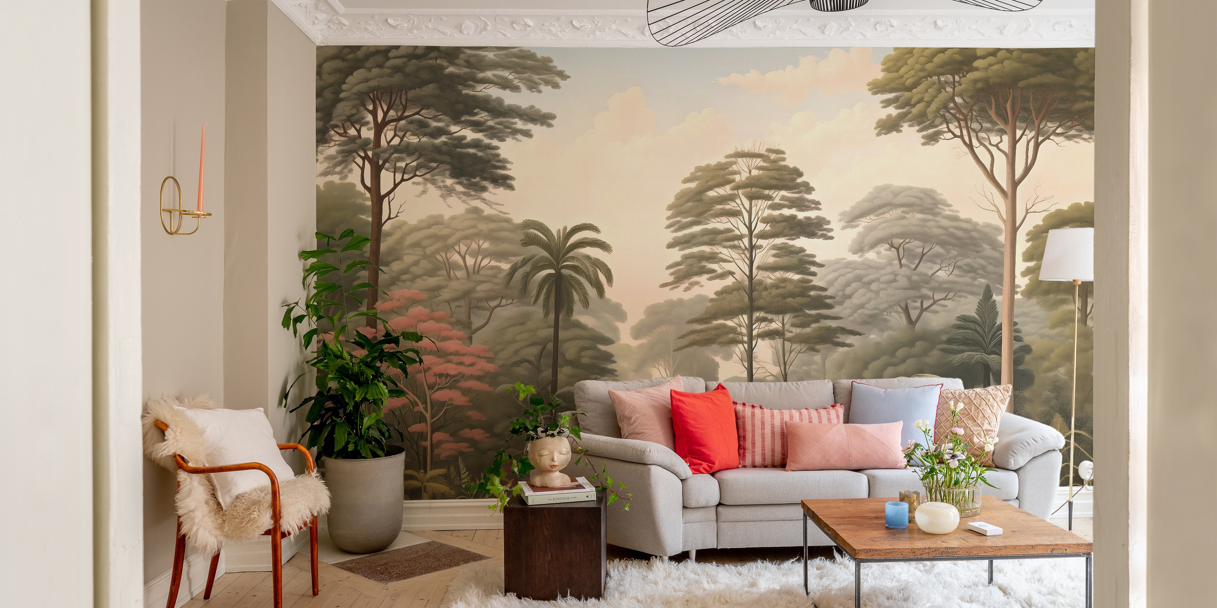 Exotic Arboretum Wallpaper Mural - Giffywalls