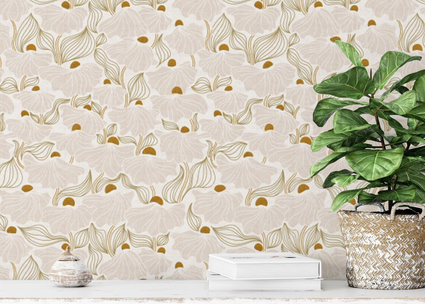 Ethereal Antique Meadow Dance Wallpaper - Giffywalls