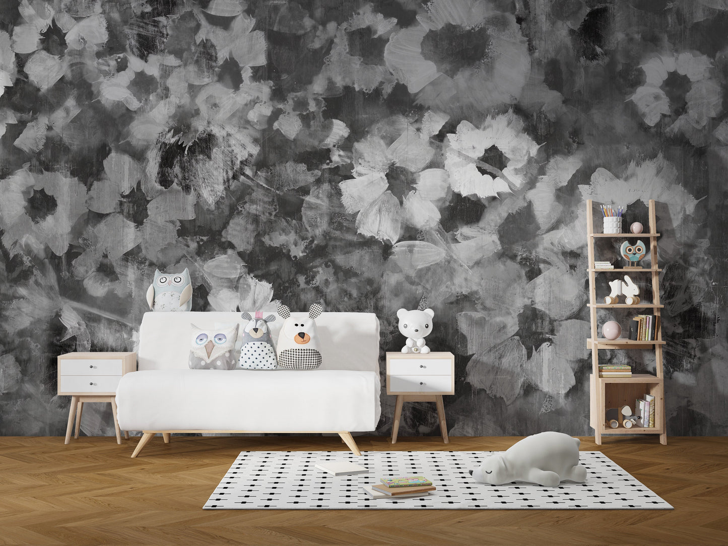 Exquisite Floral Art Wallpaper Murals - Giffywalls