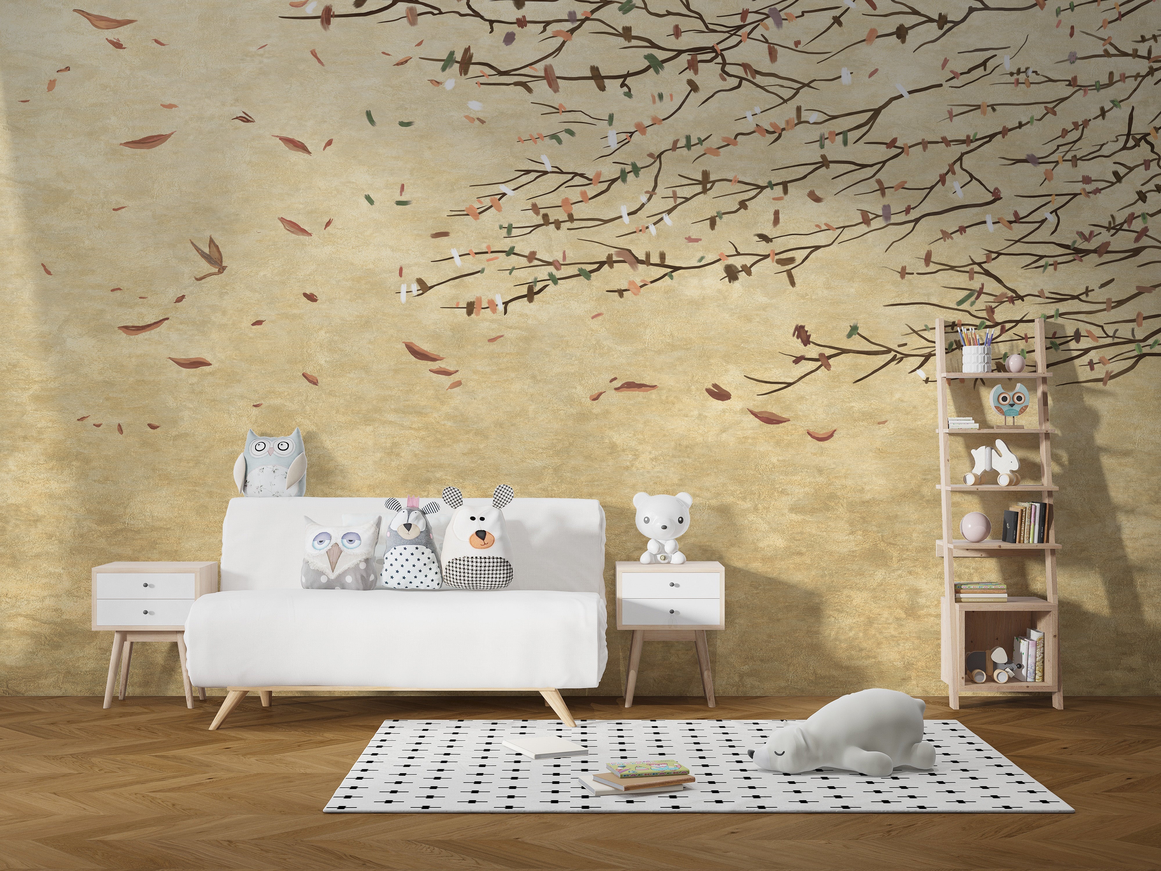 Delicate Cherry Blossoms Wallpaper Murals - Giffywalls