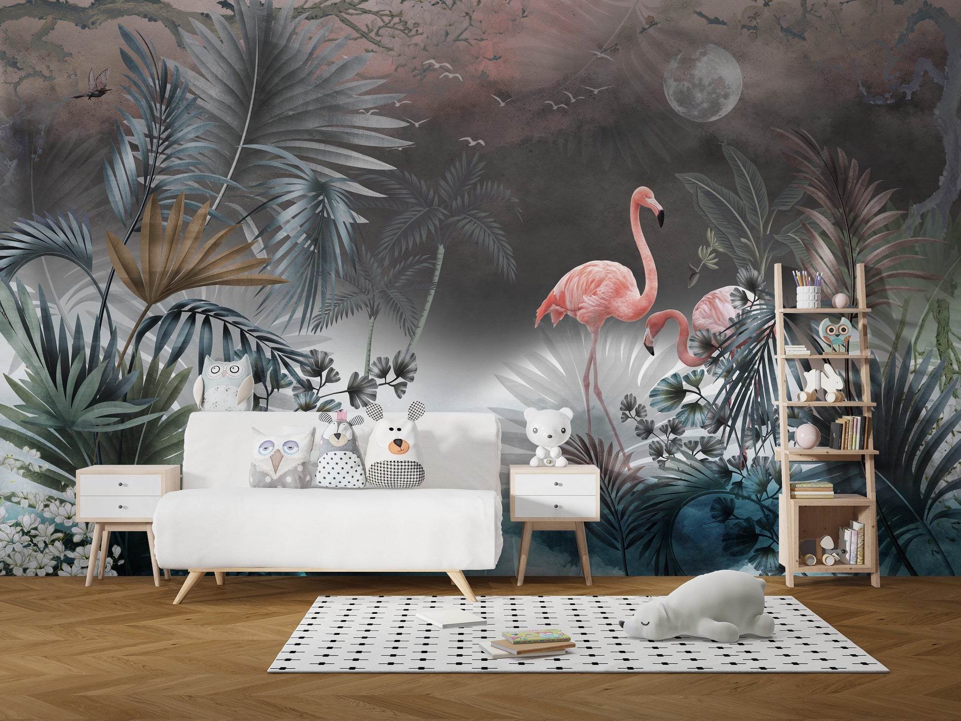 Monstera Leaves Wallpaper Murals - Giffywalls