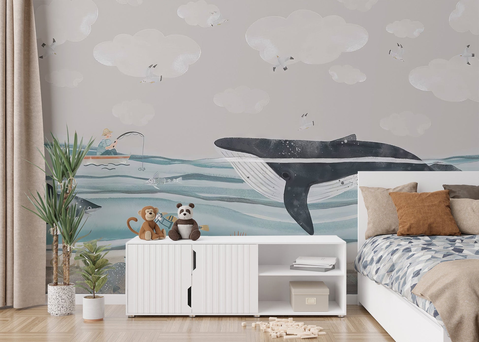 Whale Shark Wallpaper Mural - Giffywalls