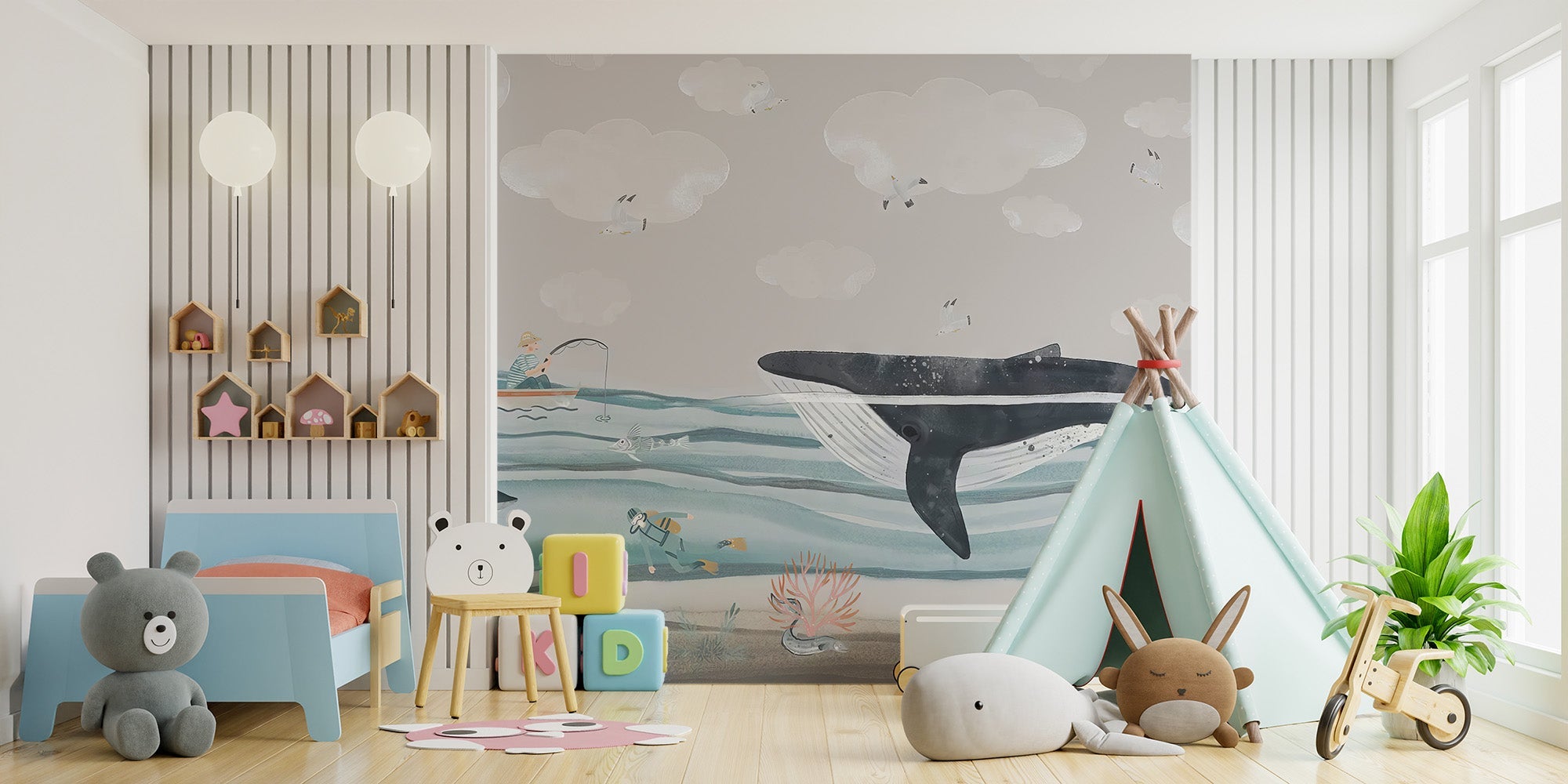 Whale Shark Wallpaper Mural - Giffywalls