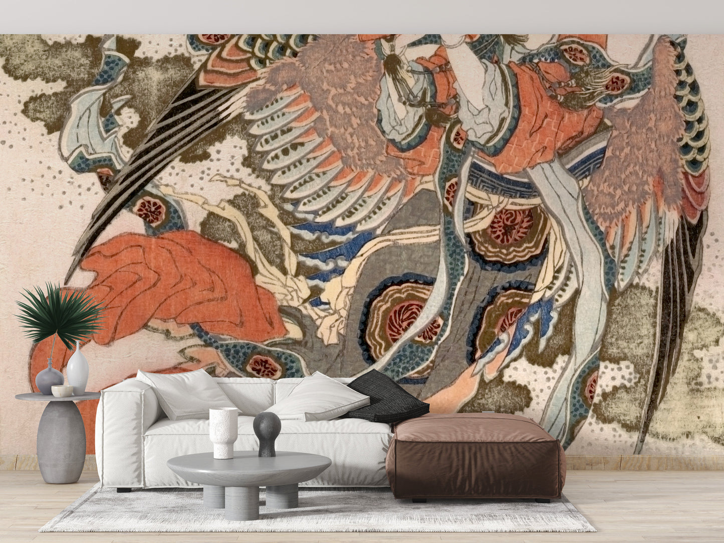 Asian Angel Wallpaper Mural - Giffywalls