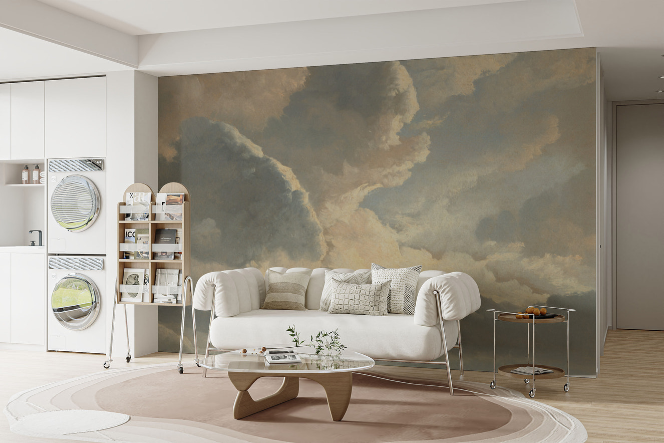 Golden cloud wallpaper for serene ambiance
