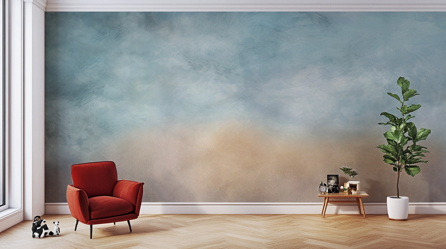 Ombre Cloud Wall Mural - Giffywalls