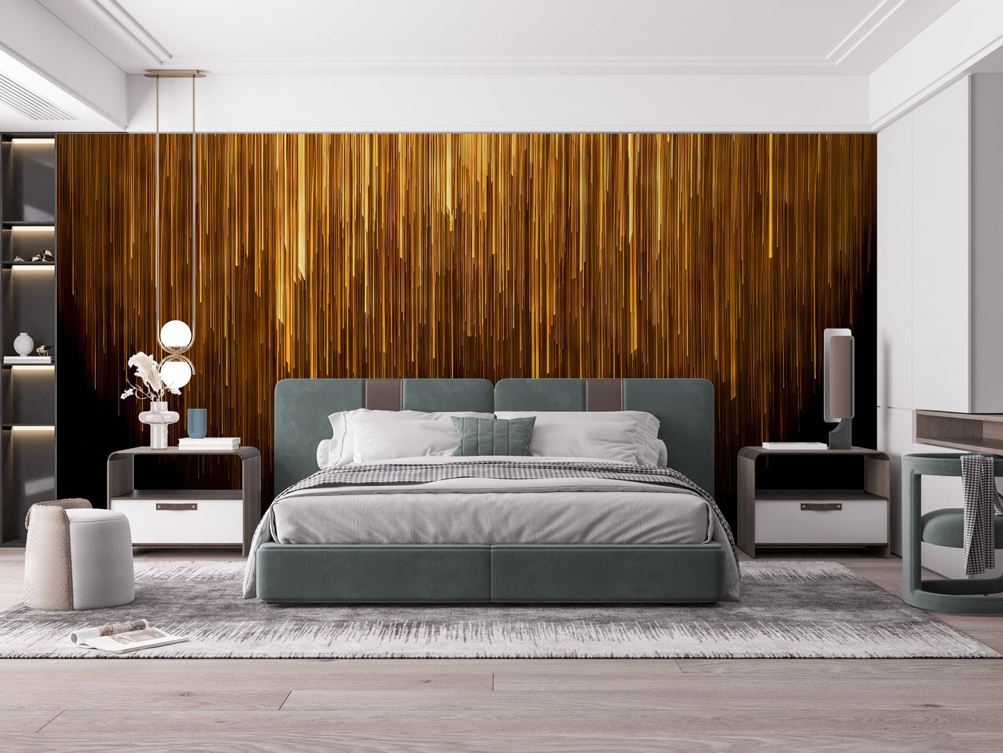 Luxury Gold 3D Peel and Stick Wallpaper