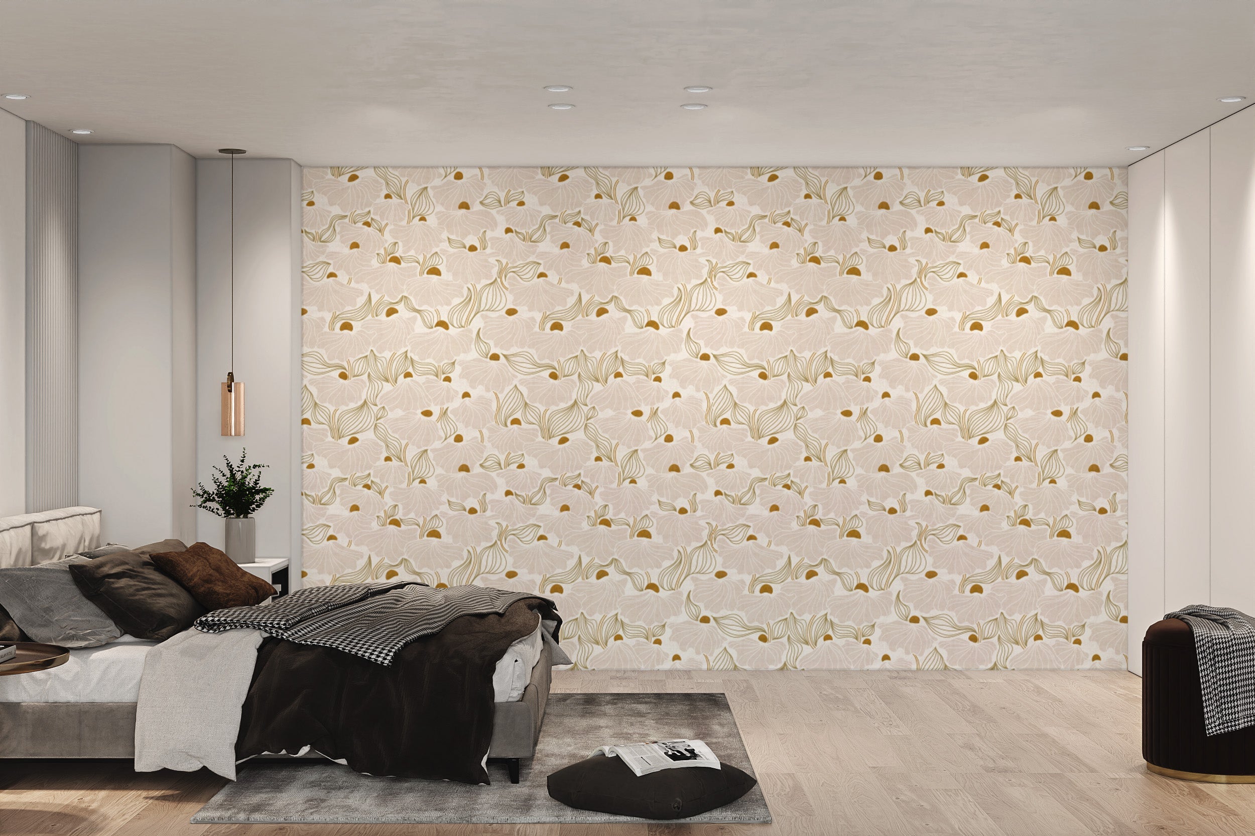 Ethereal Antique Meadow Dance Wallpaper - Giffywalls