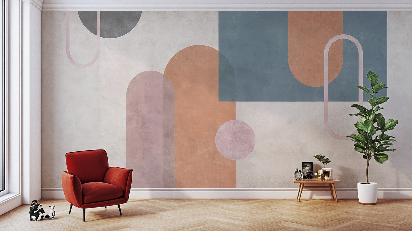 Elegant Edges Wallpaper Mural - Giffywalls