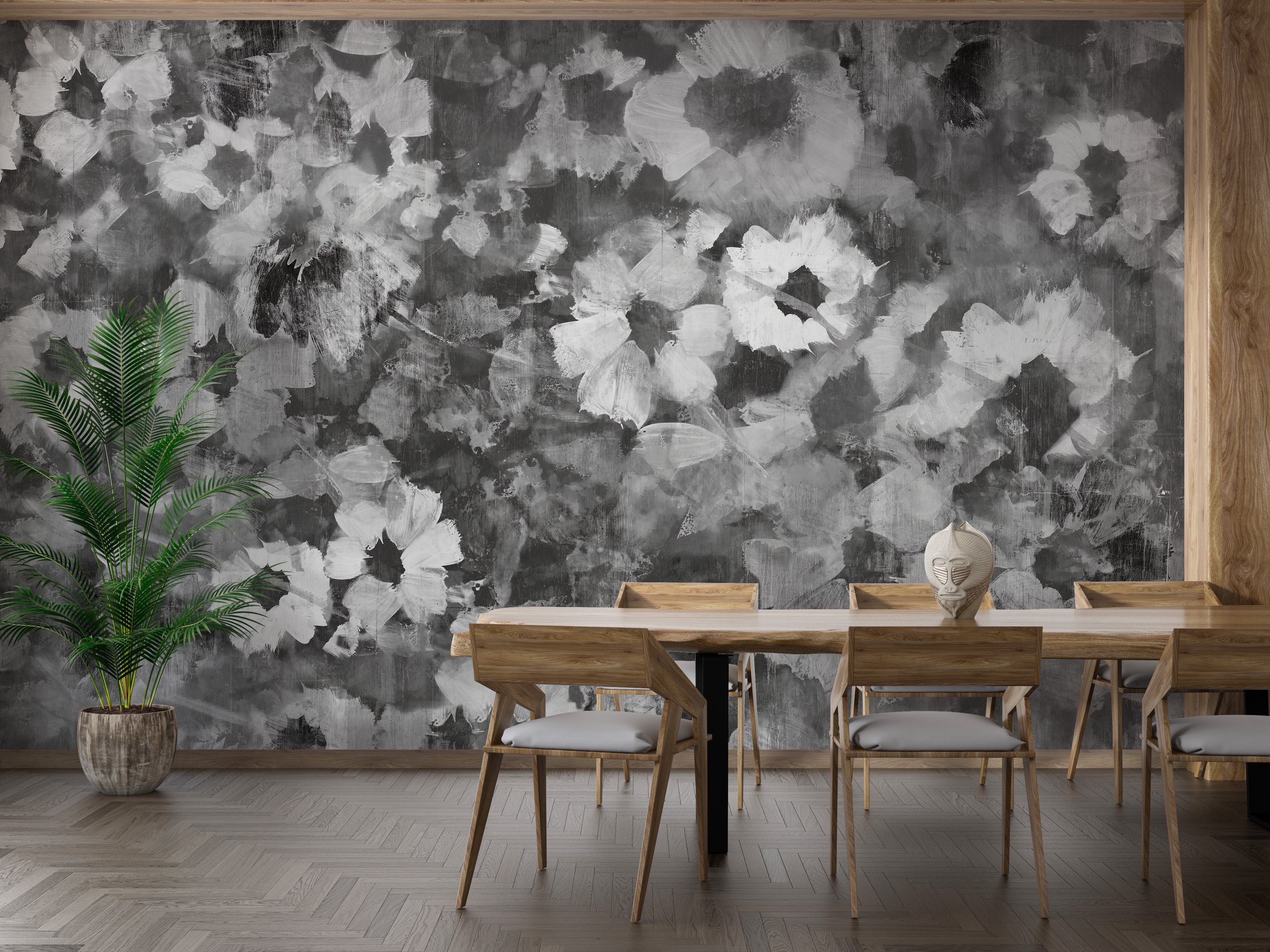 Exquisite Floral Art Wallpaper Murals - Giffywalls