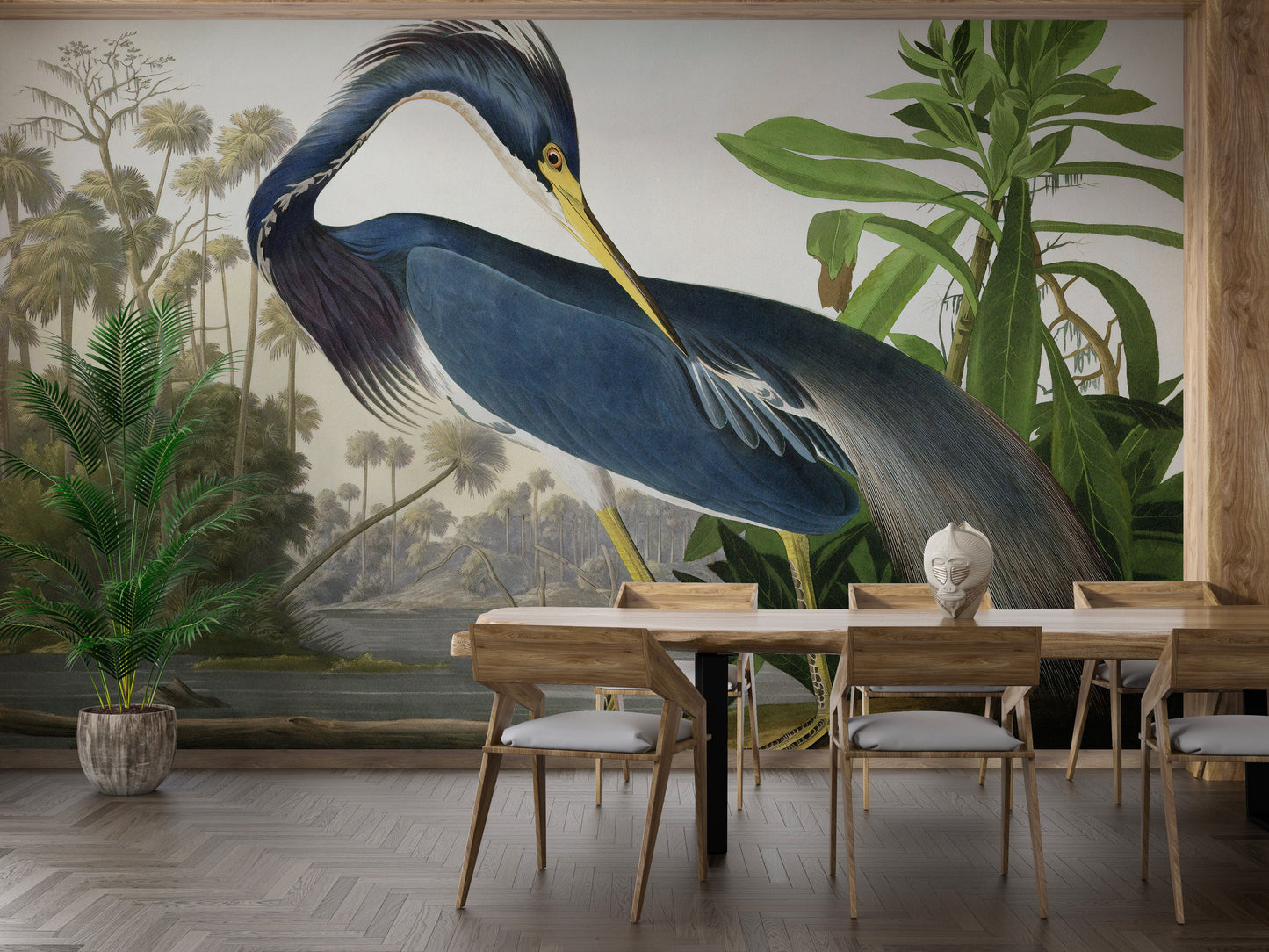 Blue Heron Wallpaper Murals - Giffywalls