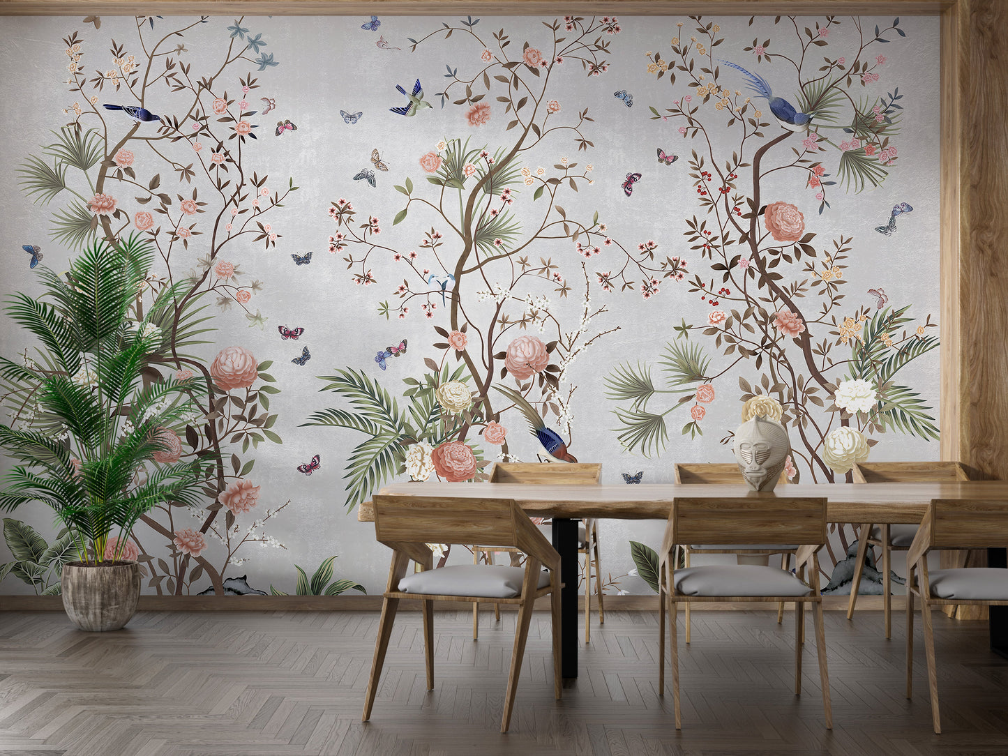 Blossoms Colorful Floral Wallpaper Murals - Giffywalls