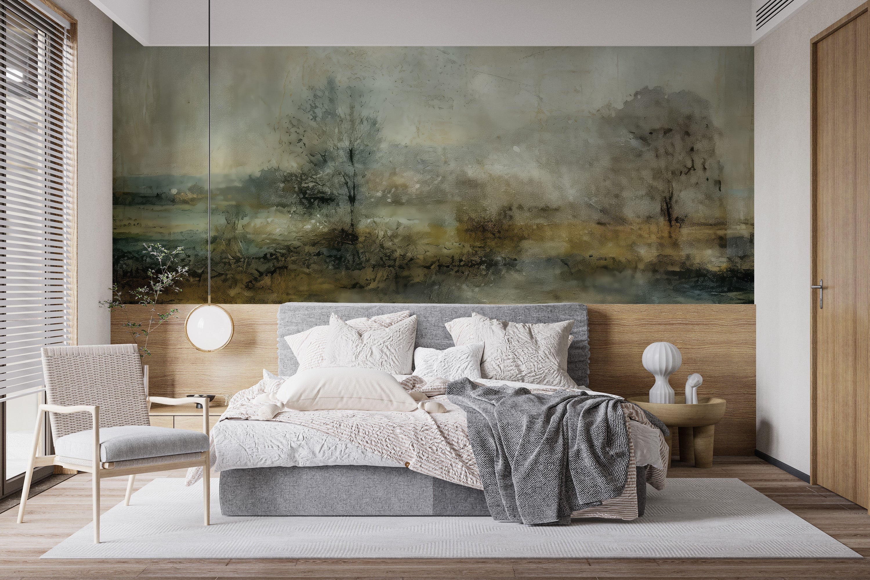 Timeless design of Vintage Forest Wallpaper Mural
