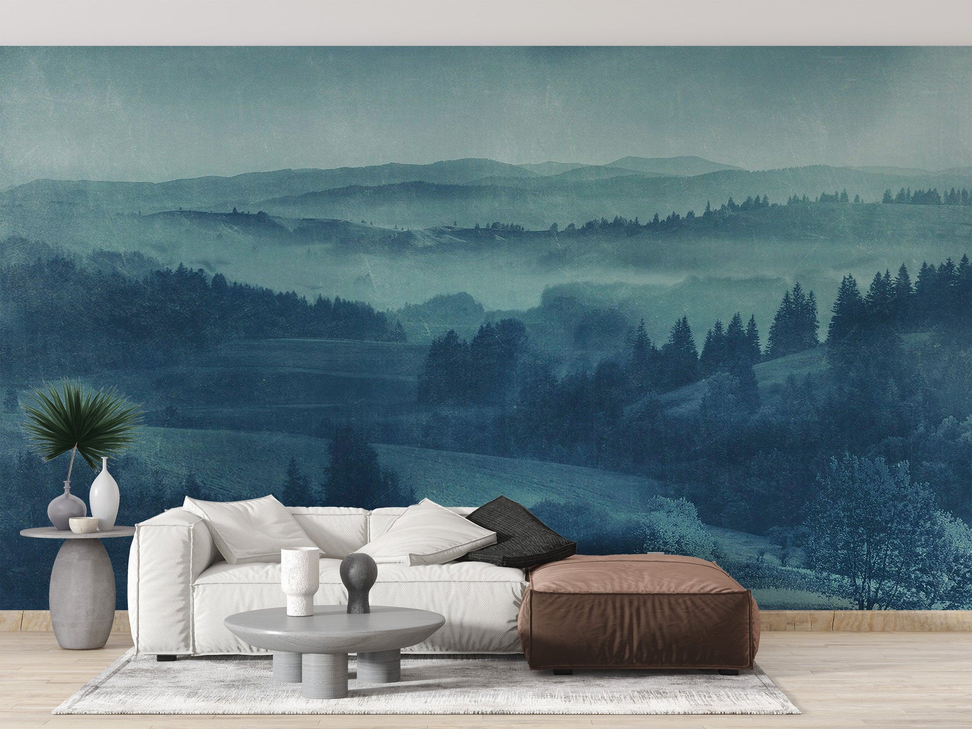 Twilight Landscape Wallpaper Mural - Giffywalls