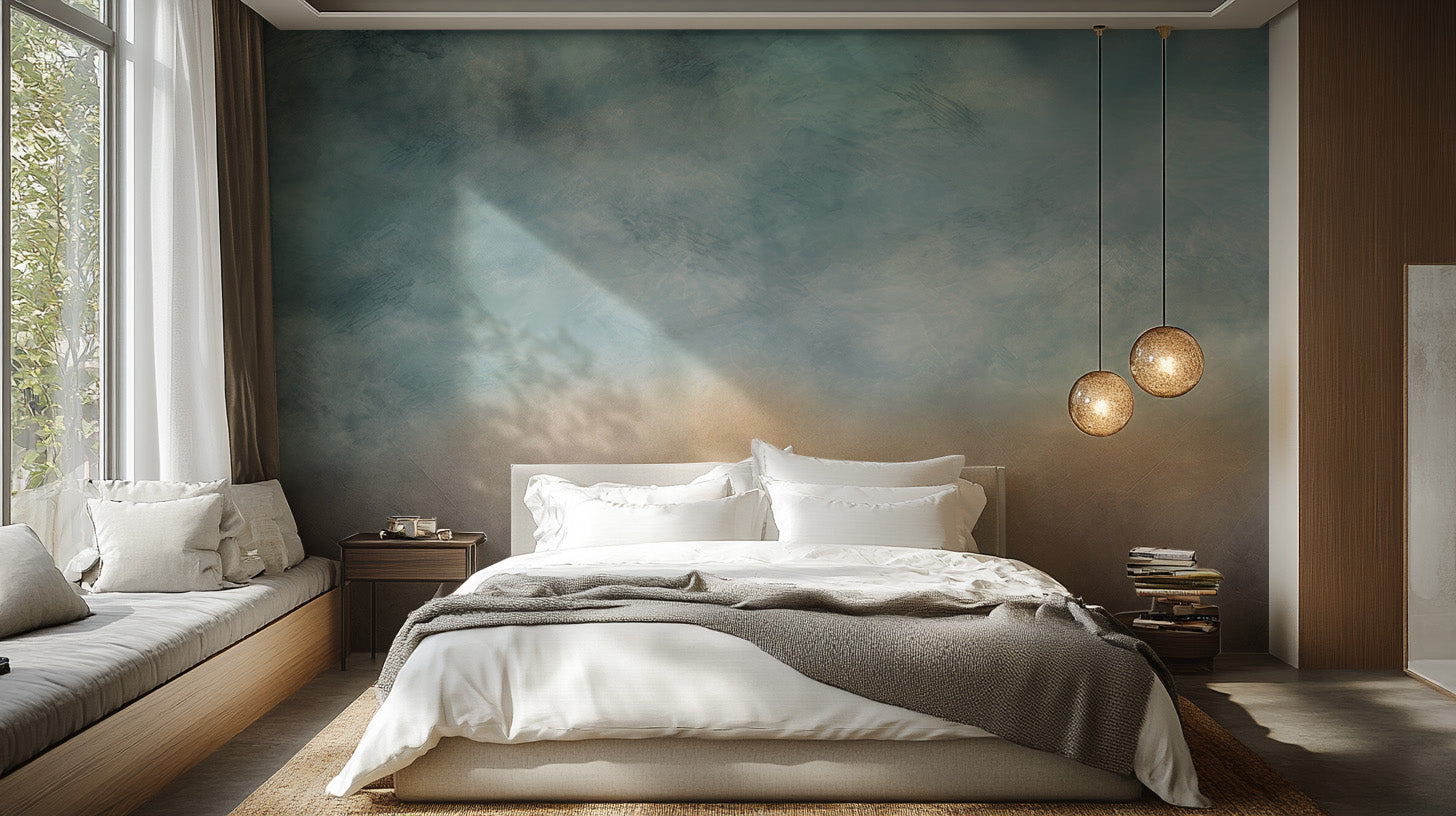 Ombre Cloud Wall Mural - Giffywalls