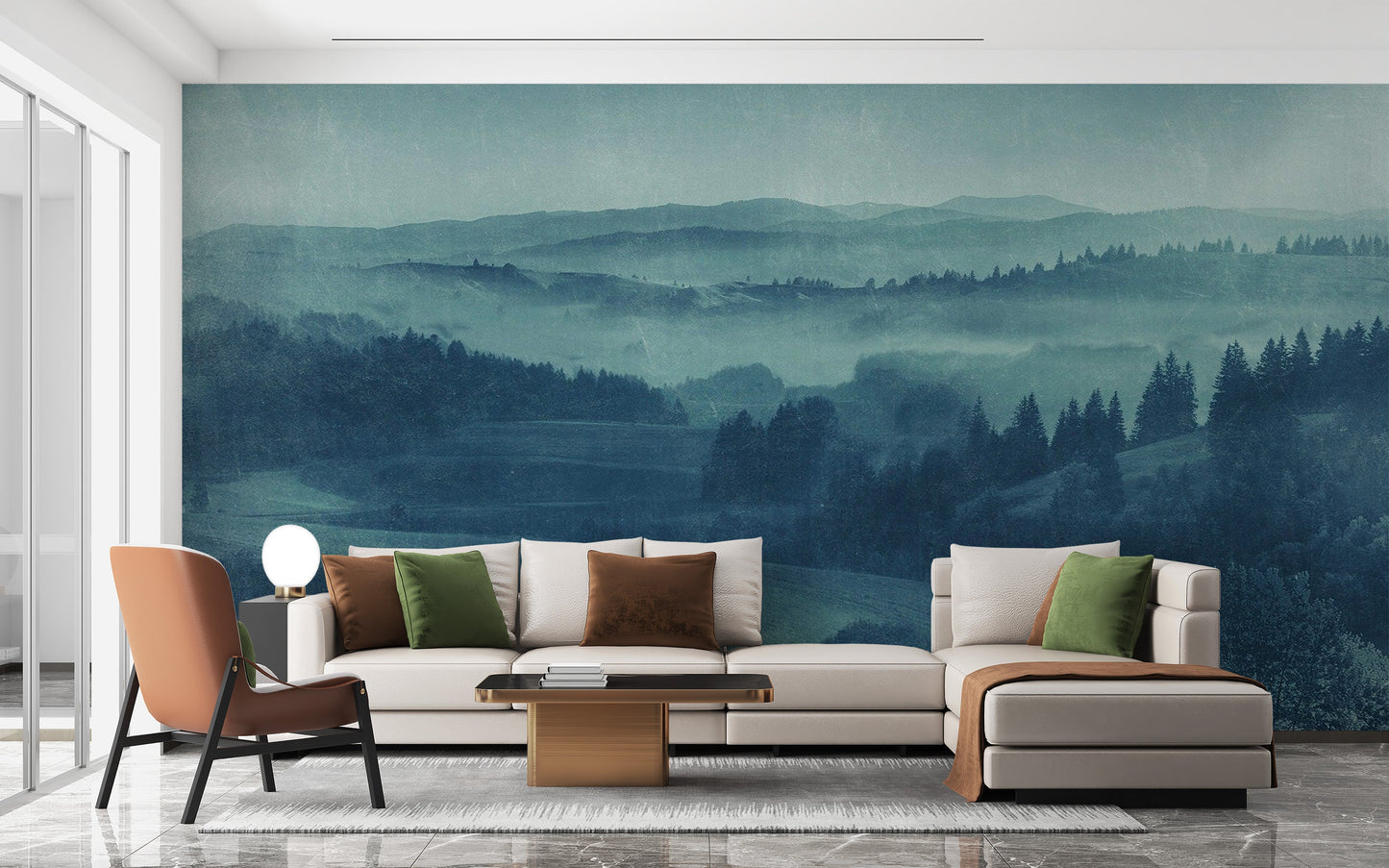 Twilight Landscape Wallpaper Mural - Giffywalls