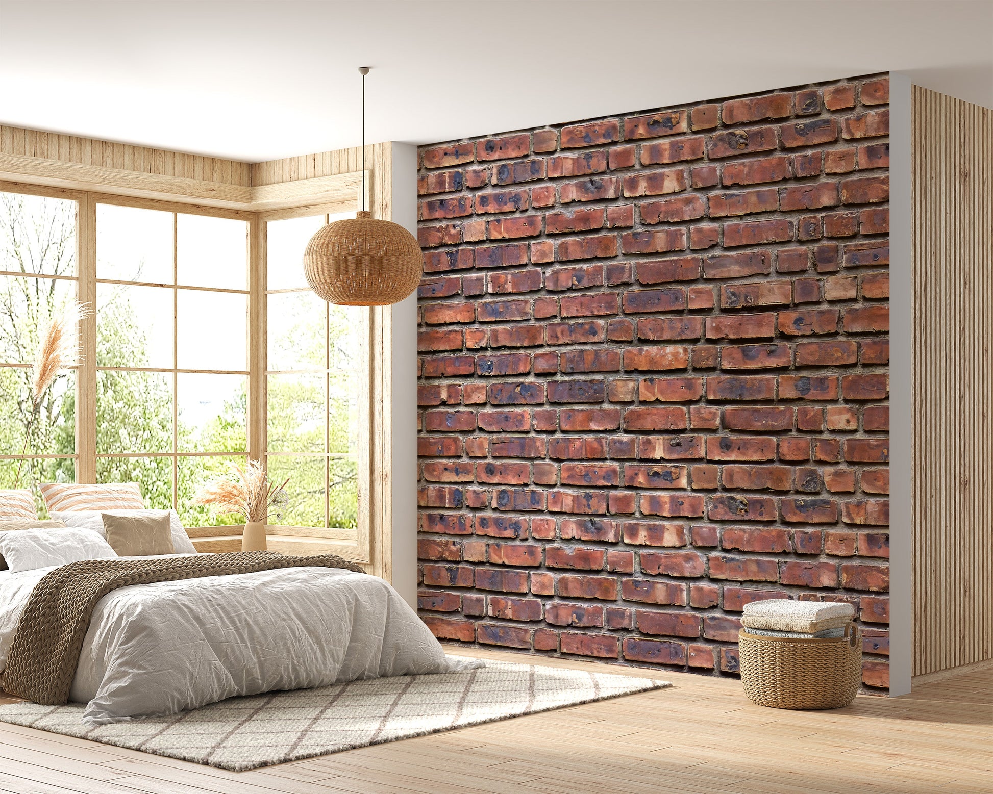 Heritage brickwork wallpaper for walls