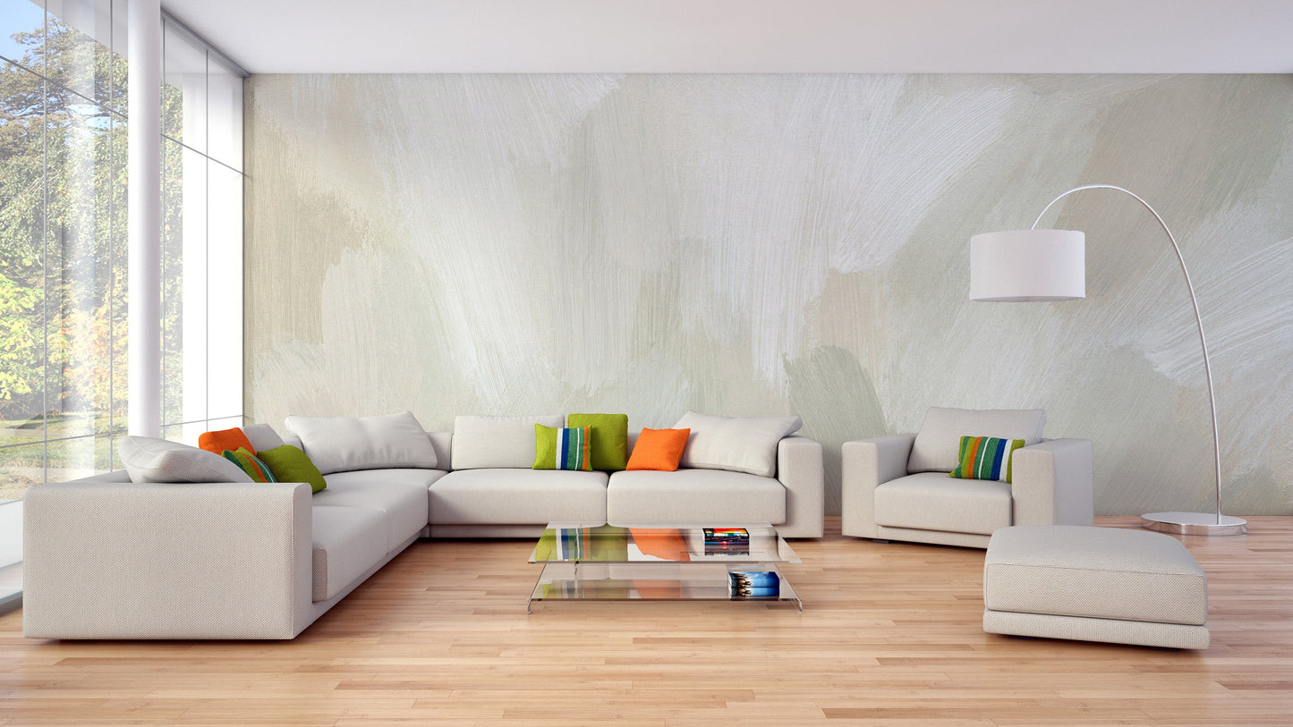 Abstract Pastel Earth Tone Wallpaper Mural - Giffywalls