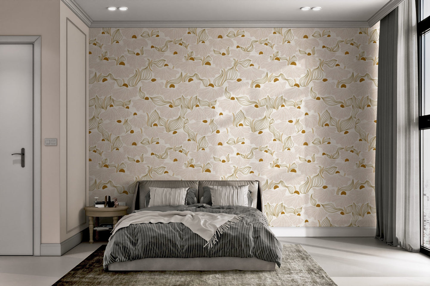 Ethereal Antique Meadow Dance Wallpaper - Giffywalls