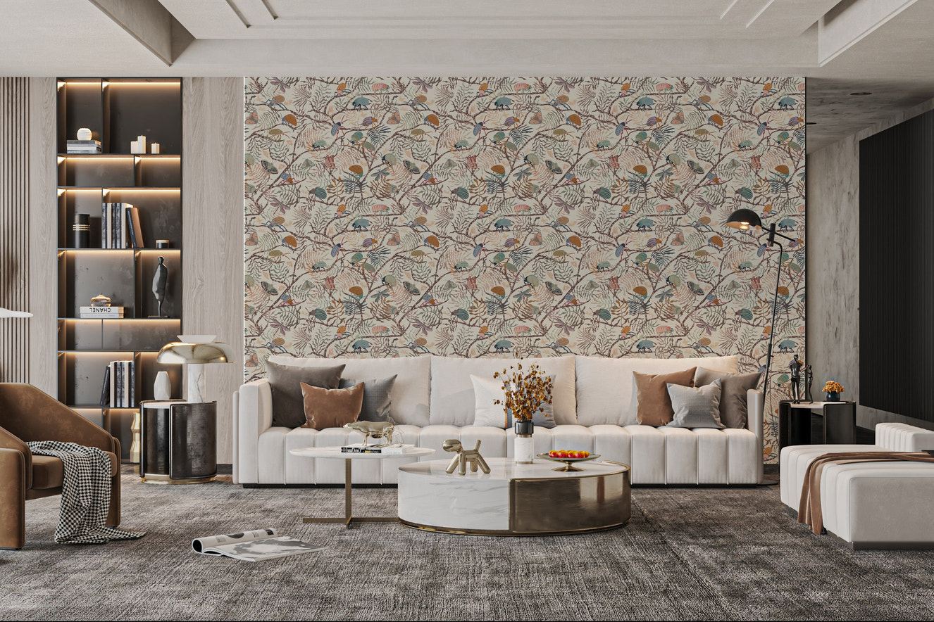 Enchanted Forest Whimsy Wallpaper Mural
