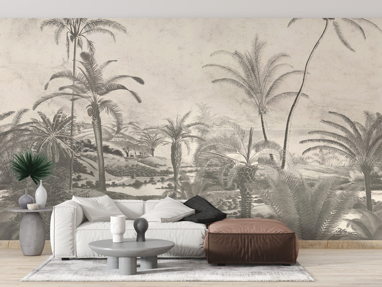 Wild Jungle Trees Wallpaper Murals - Giffywalls