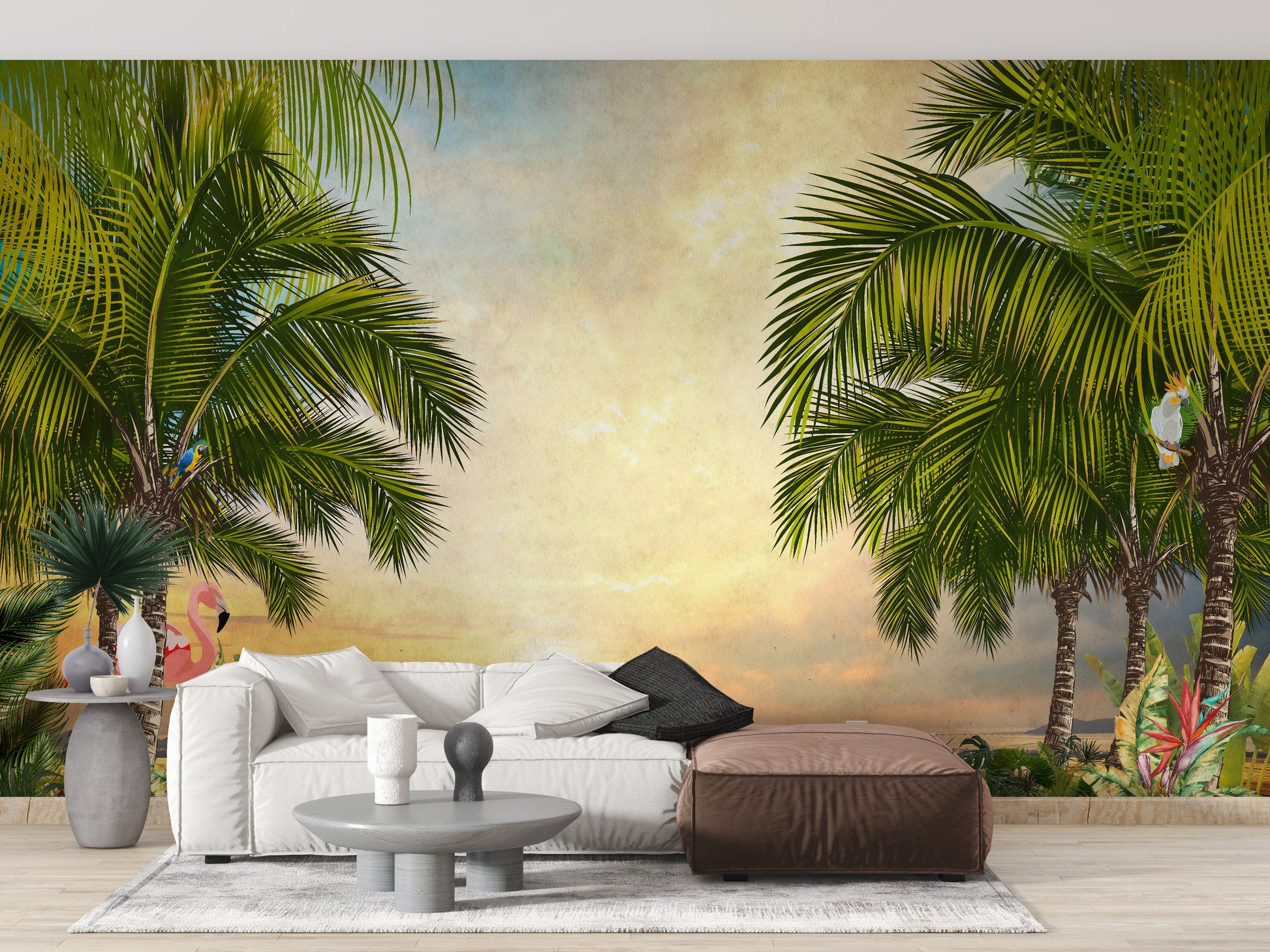 Lavish Sunset Wallpaper Murals - Giffywalls