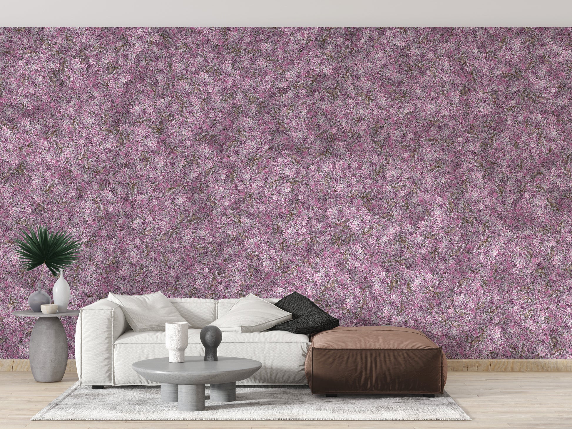 Lavender Bliss Mural Wallpaper - Giffywalls