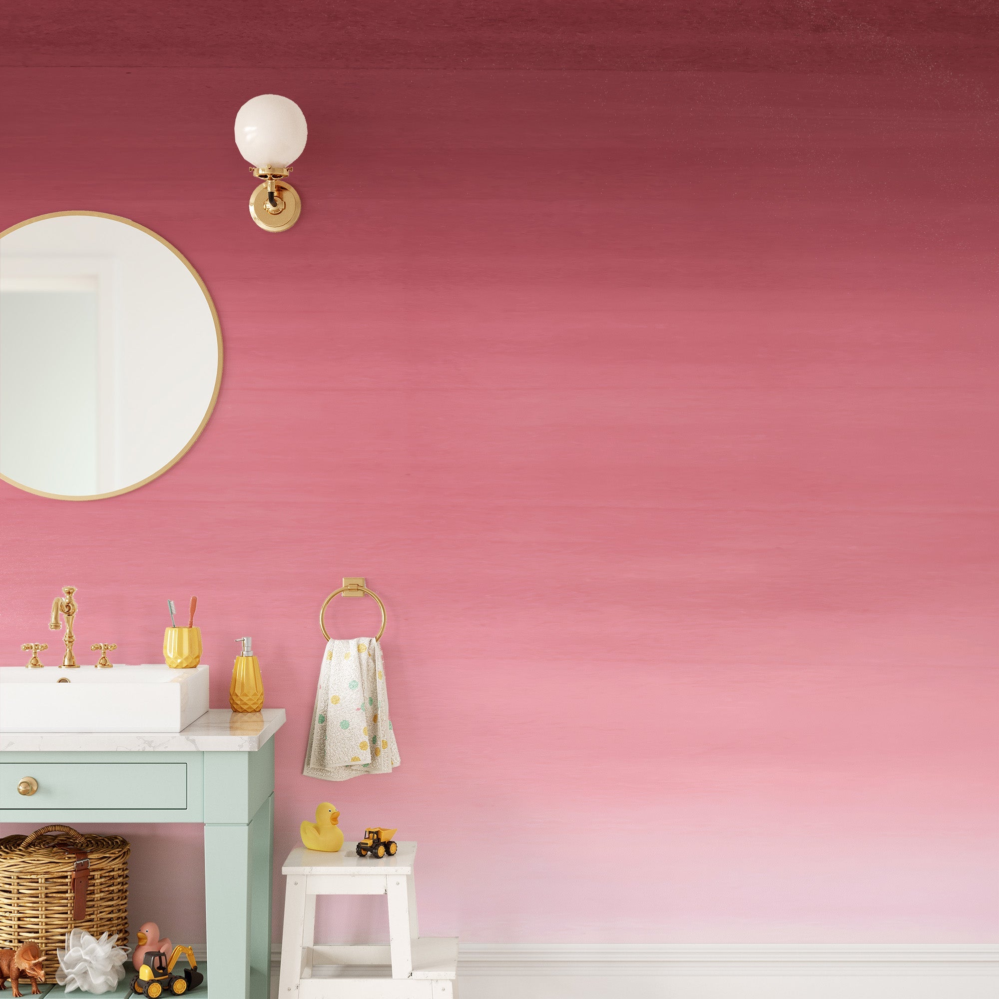 Cherry Blossom Panel Wall Mural - Giffywalls