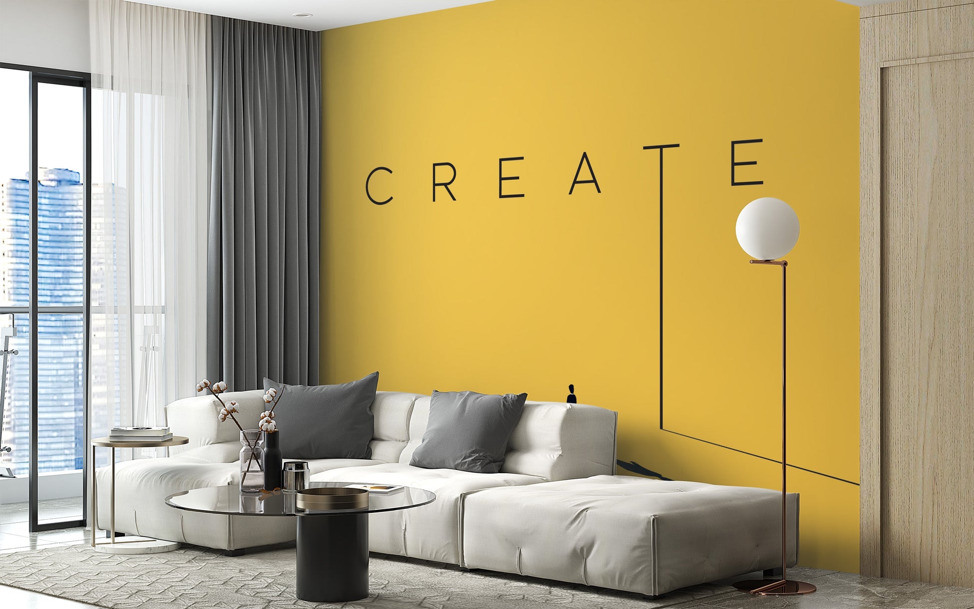 Creative Vision Wall Mural - Giffywalls