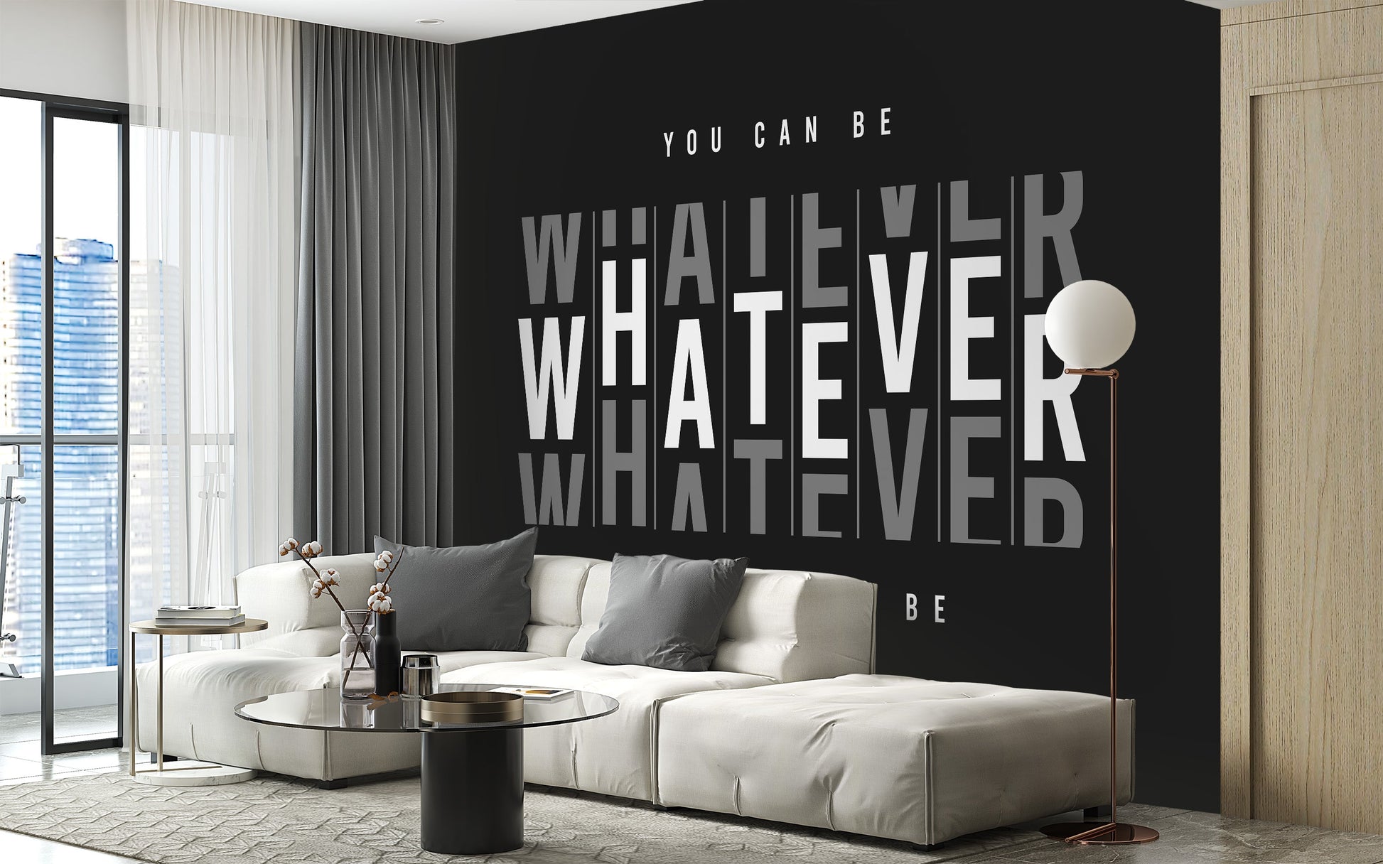 Empowerment Message Wall Mural - Giffywalls