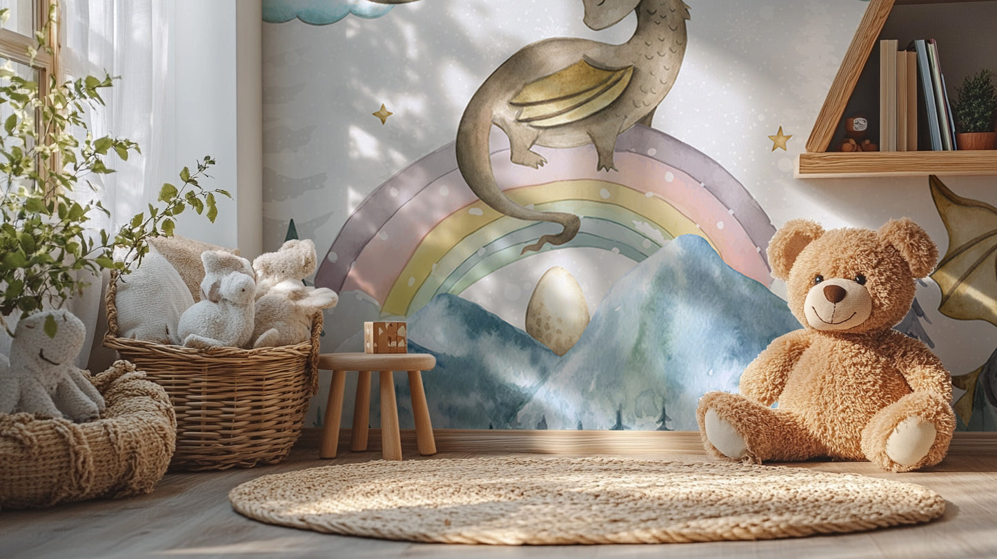 Magical Dragon Wallpaper for Kids
