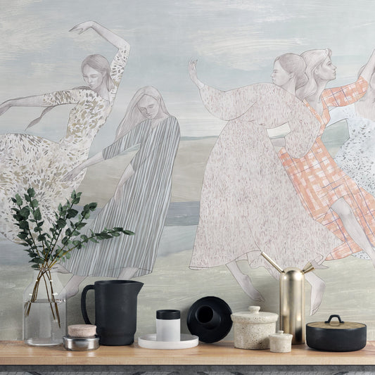 Balletic Bliss Wallpaper Mural