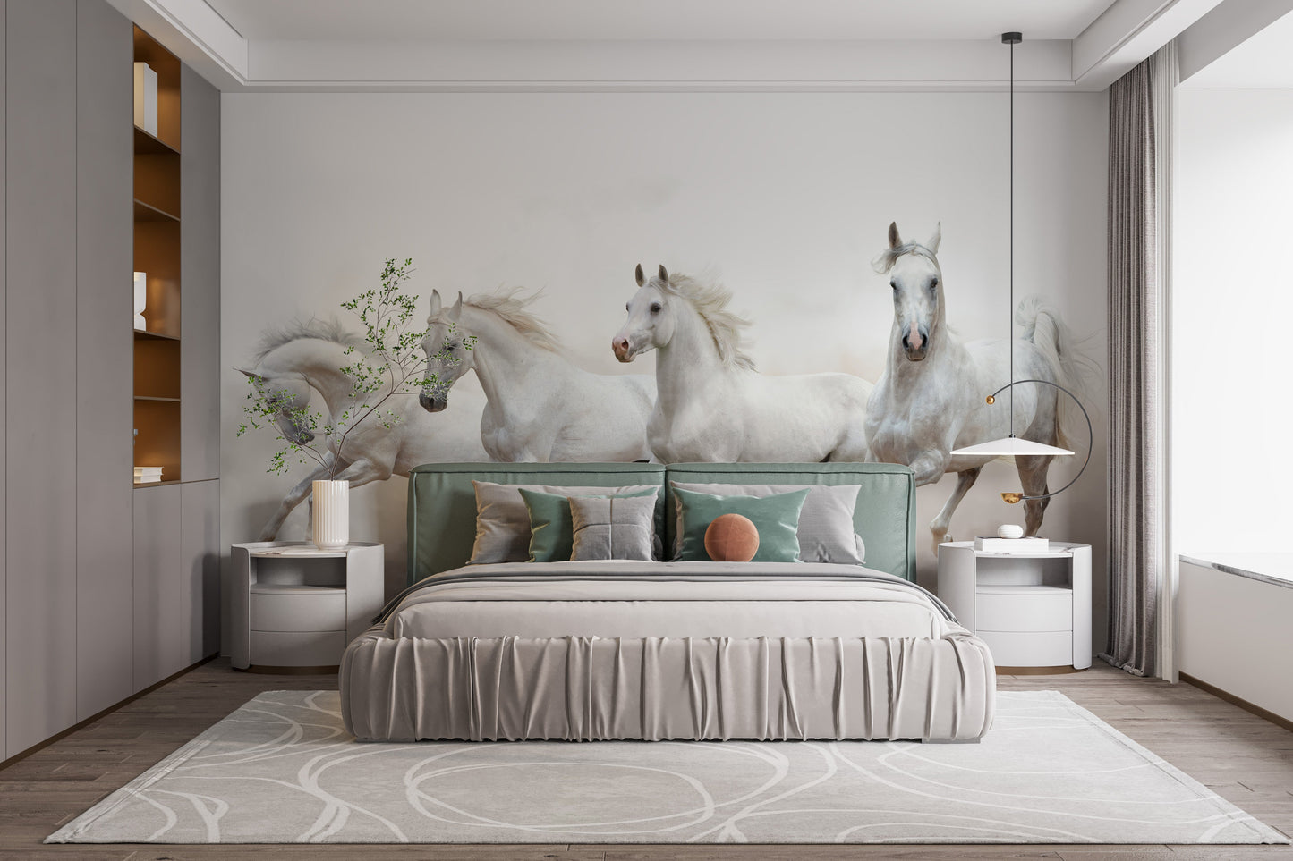 Running Horses Wallpaper Murals - Giffywalls