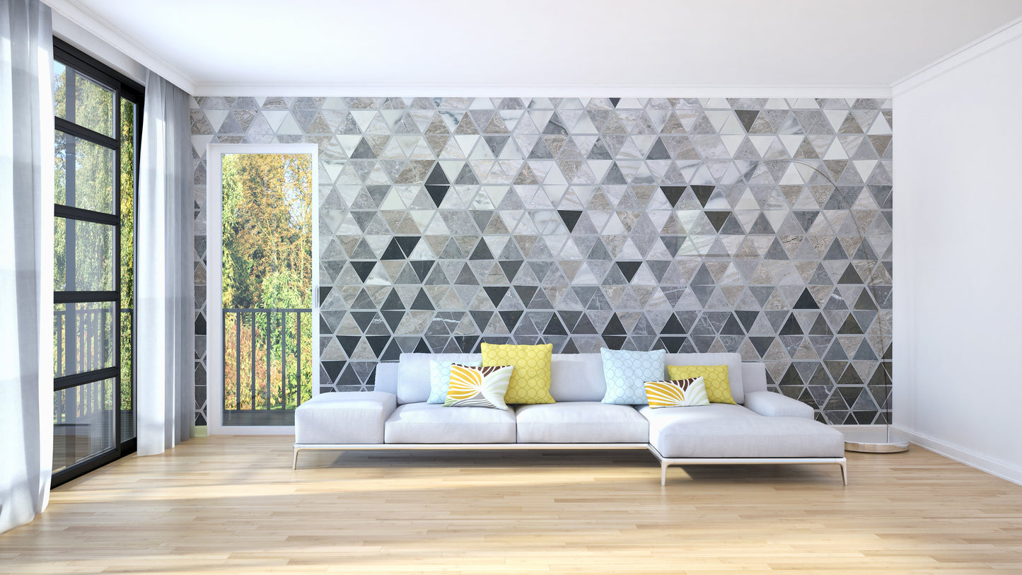 Mirror Tiles Wallpaper Murals - Giffywalls