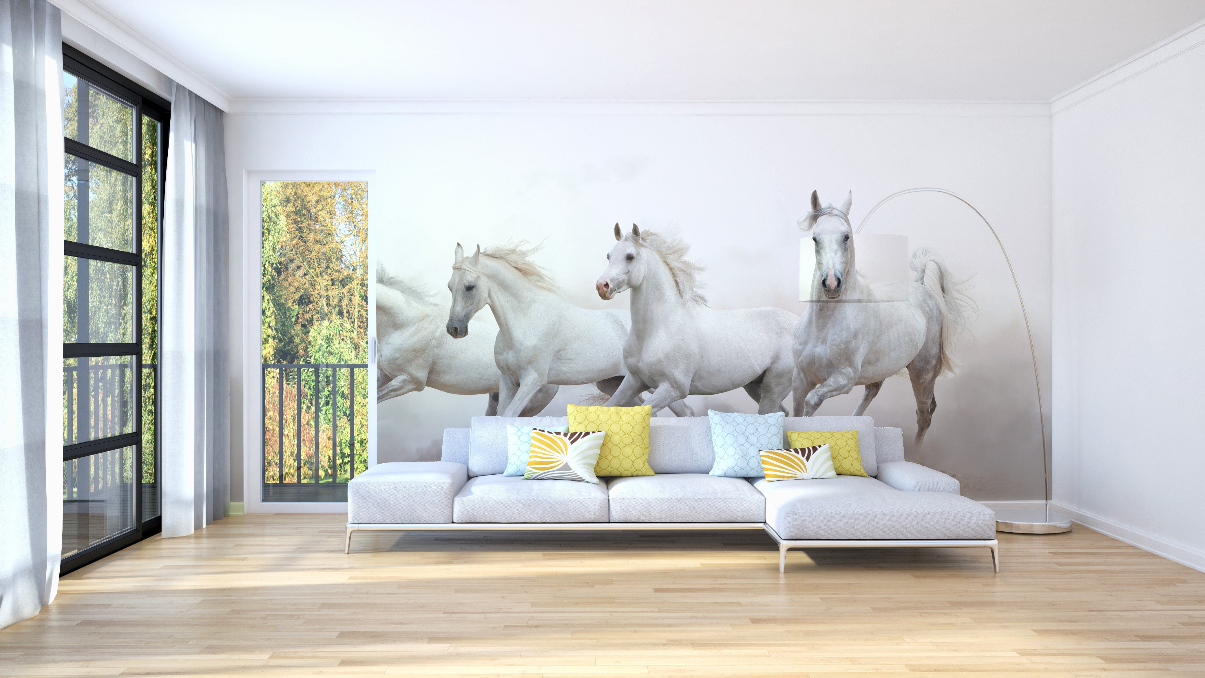 Running Horses Wallpaper Murals - Giffywalls