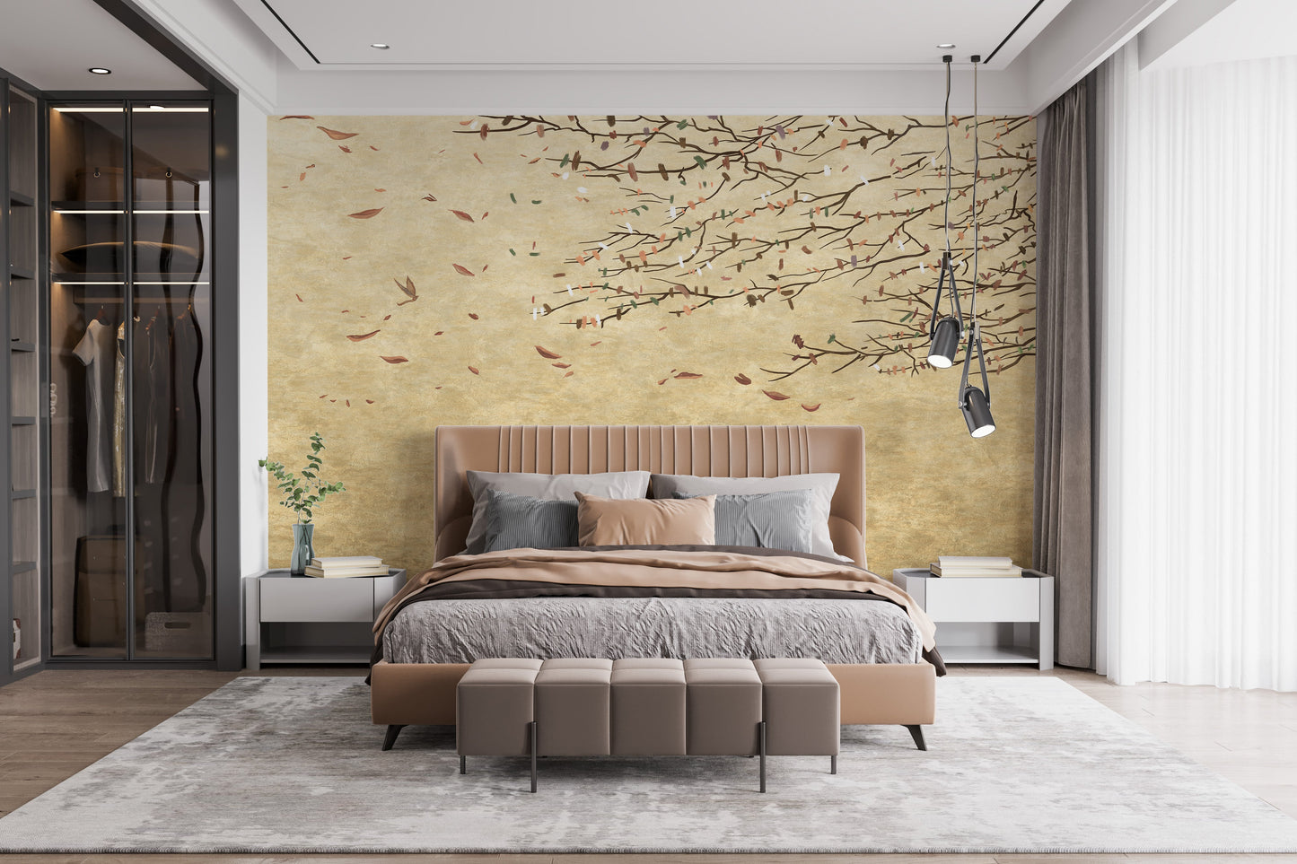 Delicate Cherry Blossoms Wallpaper Murals - Giffywalls