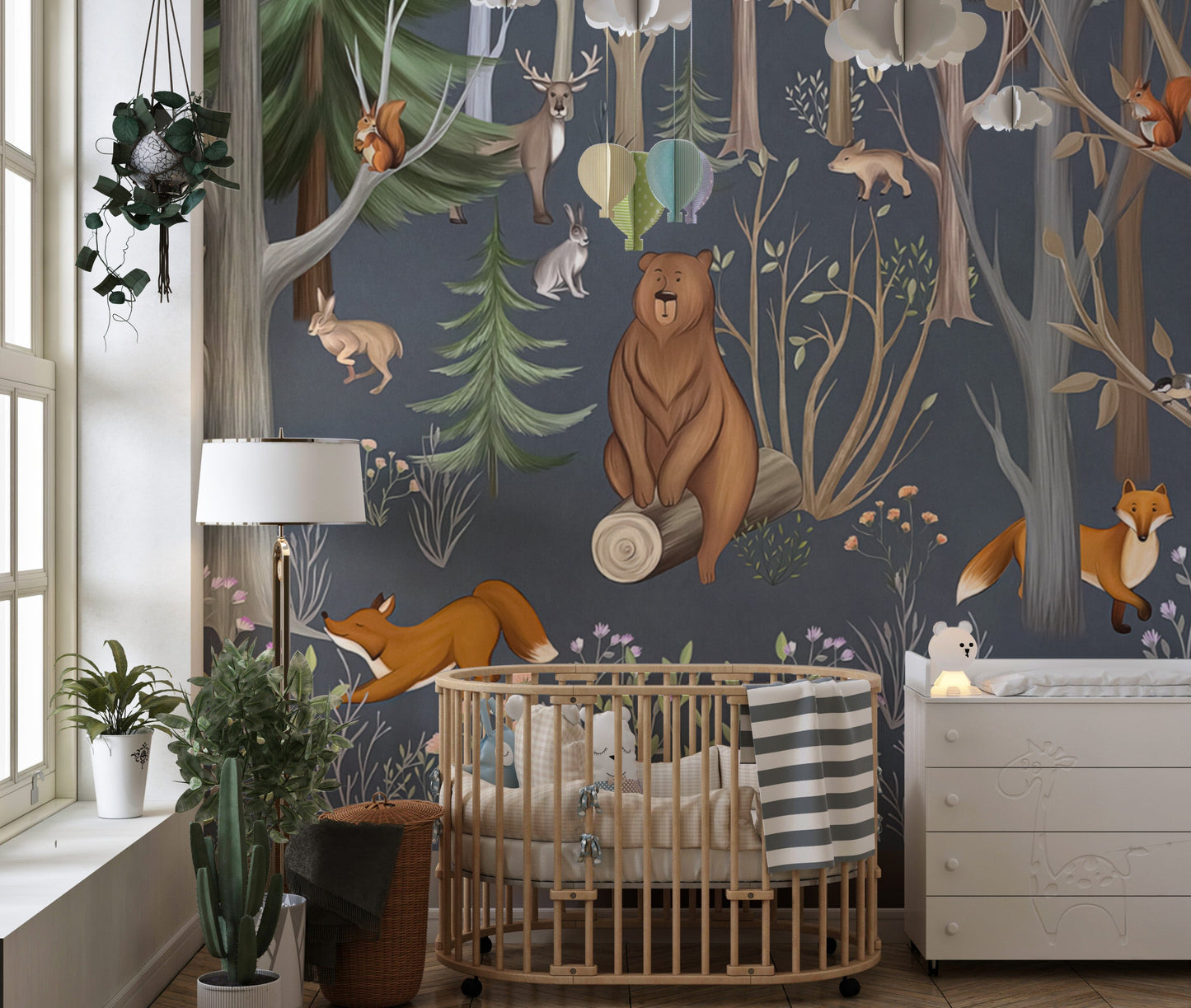 Forest-Themed Scenic Wall Art
