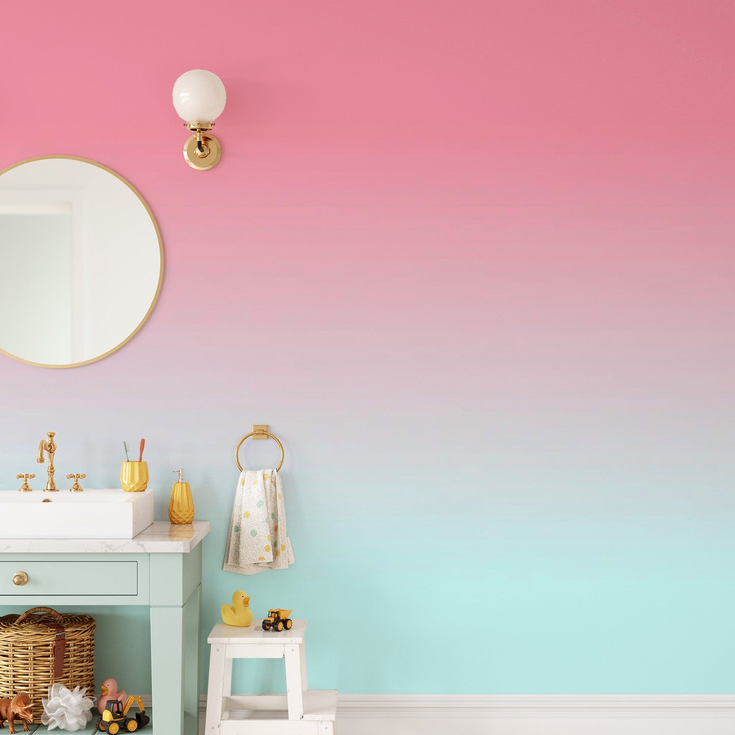 Rosy Pink Wallpaper for walls